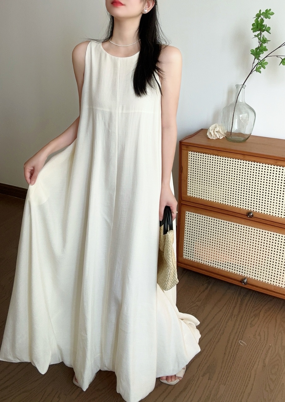 Relax Fit Airy Maxi Dress - 릴랙스 핏 에어리 맥시 드레스