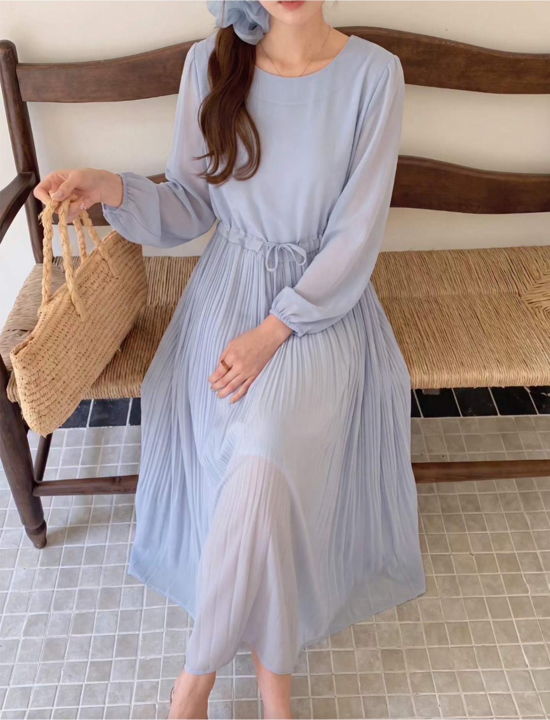 Serene Chiffon Dress - 세린 쉬폰 원피스