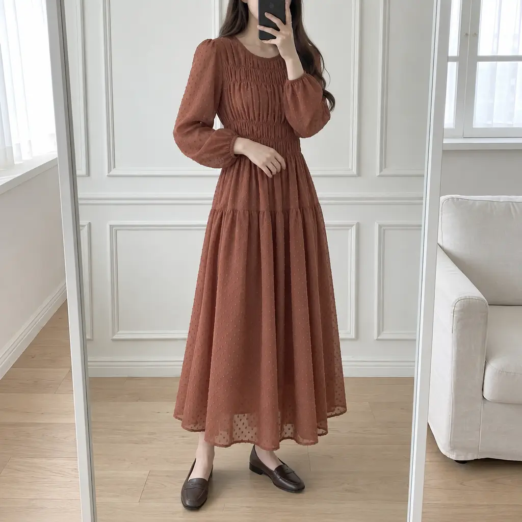 Mellow Dot Dress - 멜로우 도트 원피스