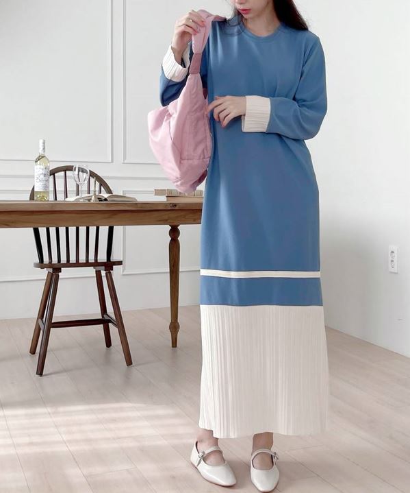 Classic Layered Dress - 클래식 레이어드 원피스