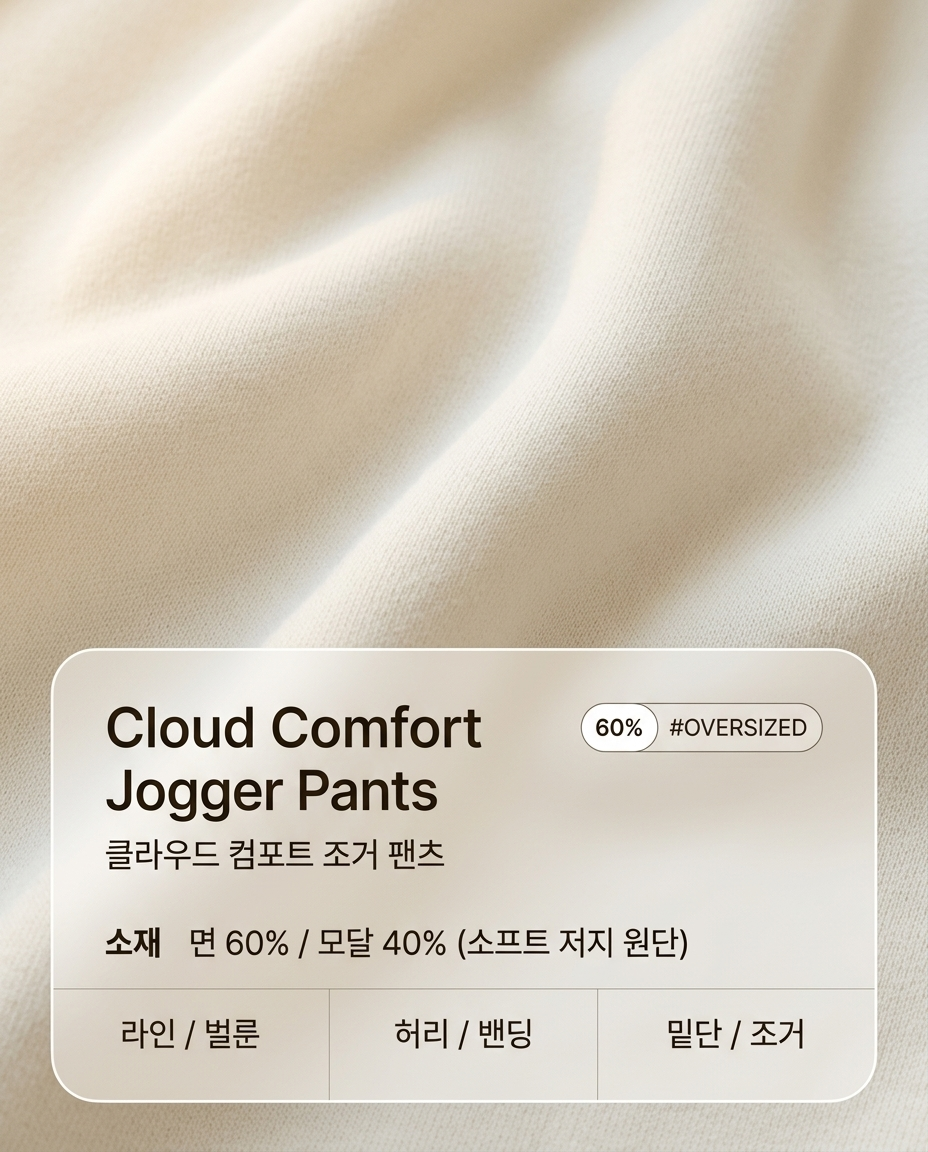 Cloud Comfort Jogger Pants - 클라우드 컴포트 조거 팬츠