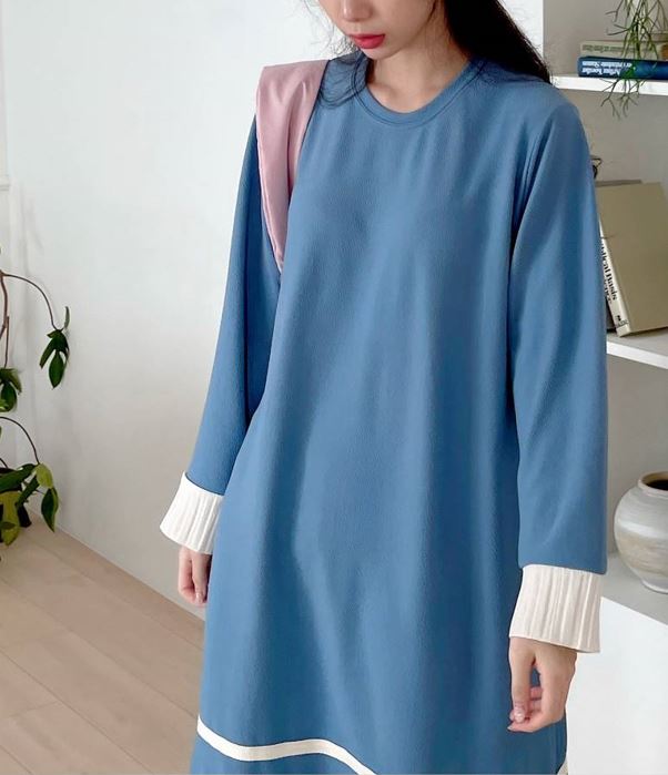 Classic Layered Dress - 클래식 레이어드 원피스