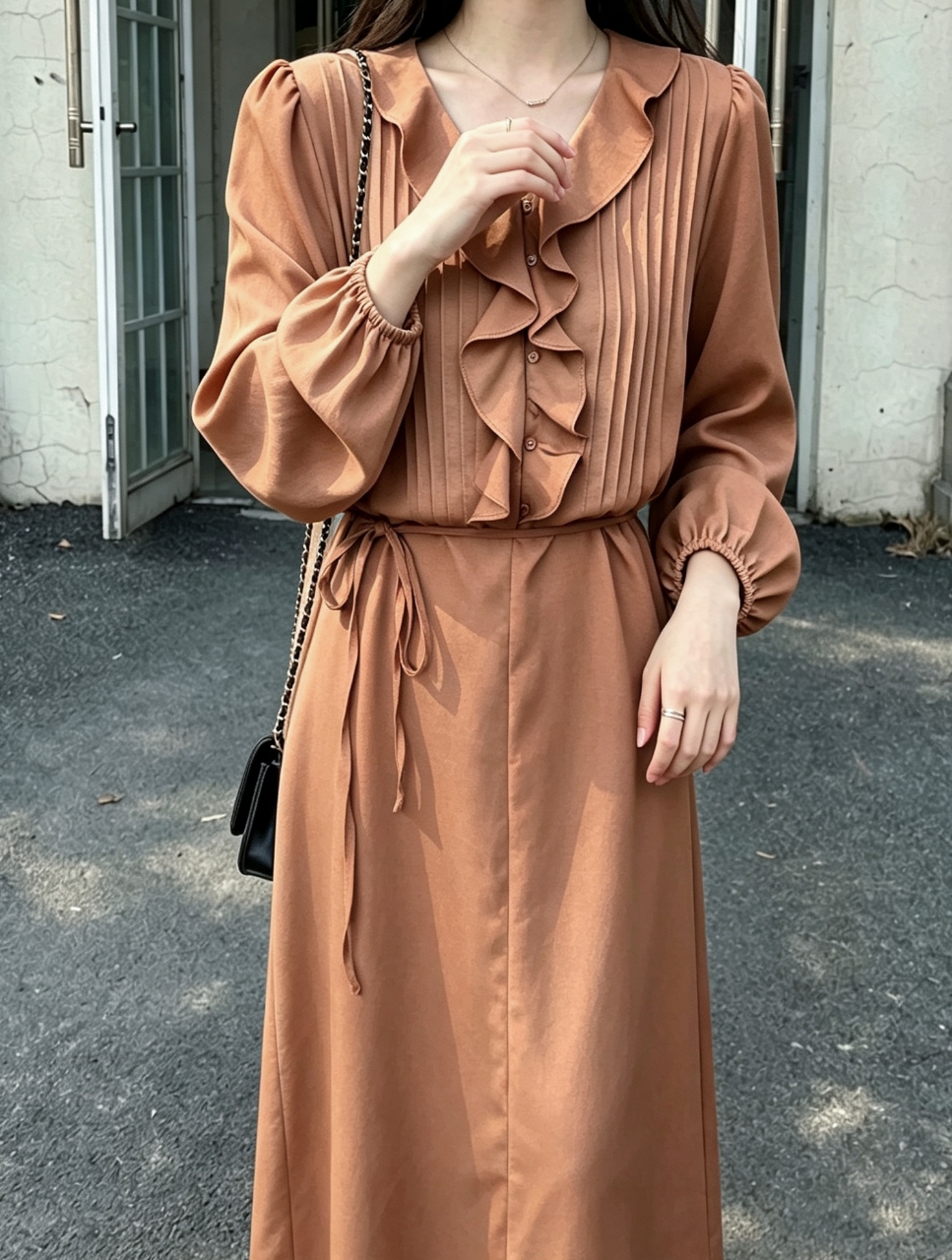 Lumi Ruffle Dress - 루미 러플 원피스