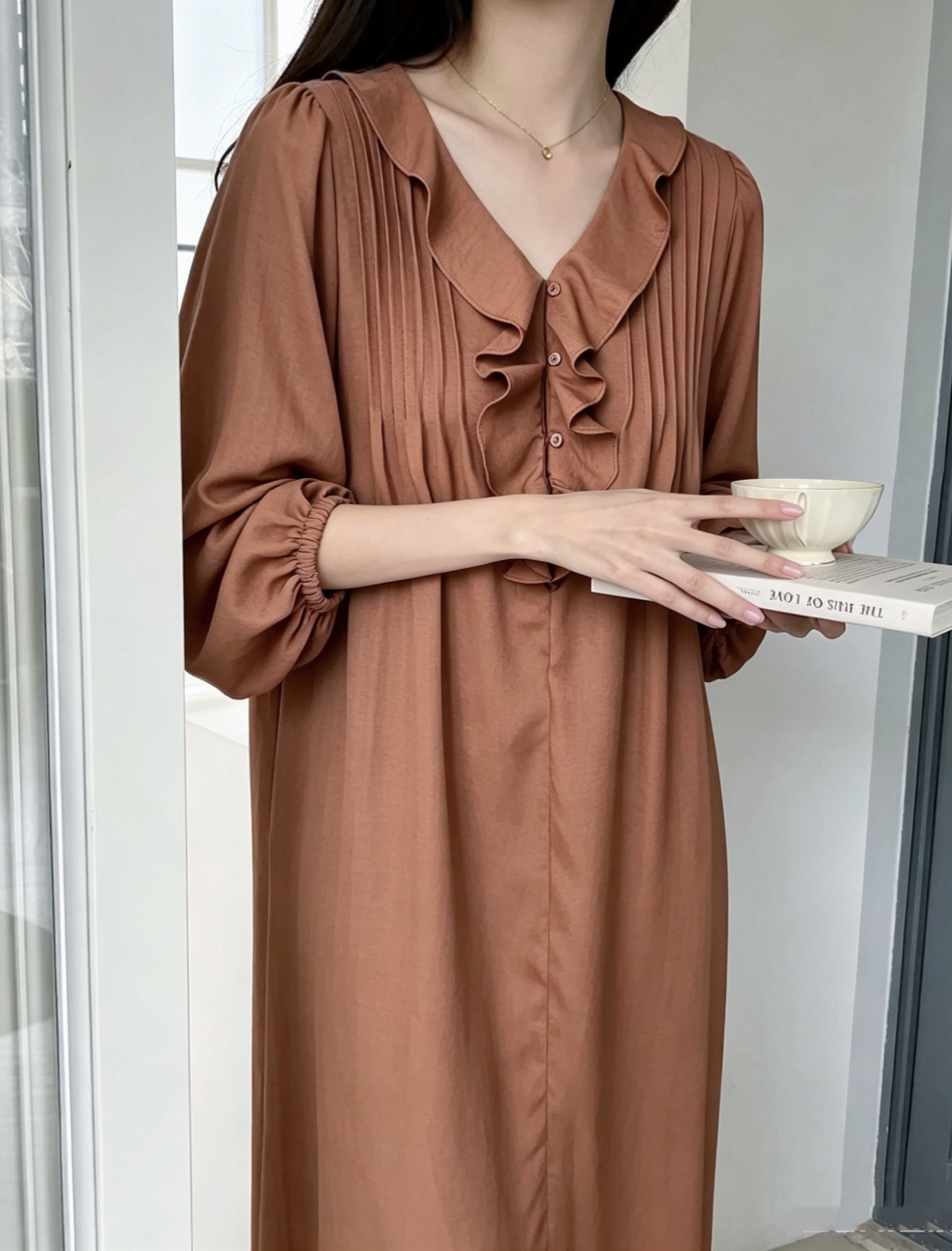 Lumi Ruffle Dress - 루미 러플 원피스