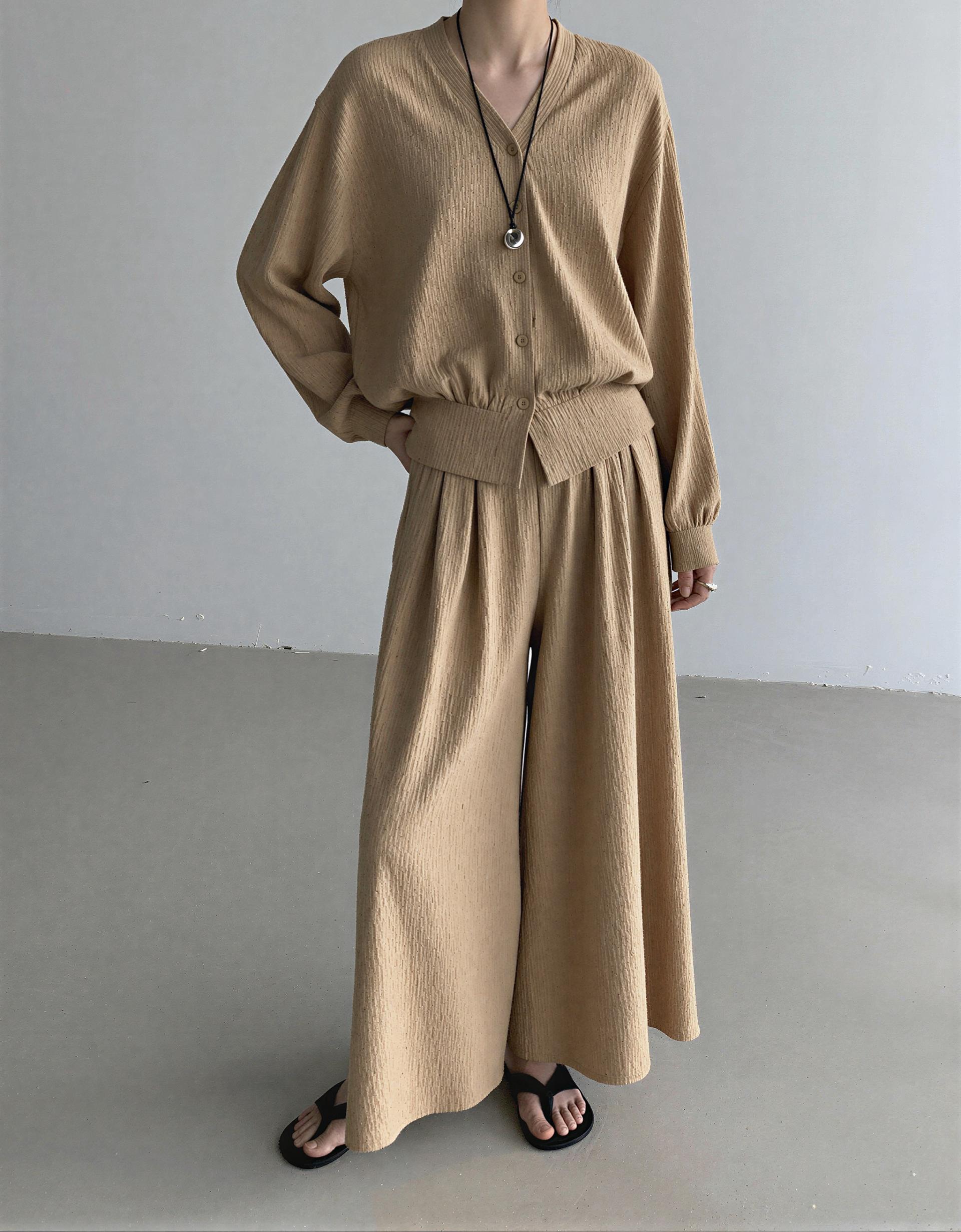Lumi Lounge Pleats Set - 루미 라운지 플리츠 세트