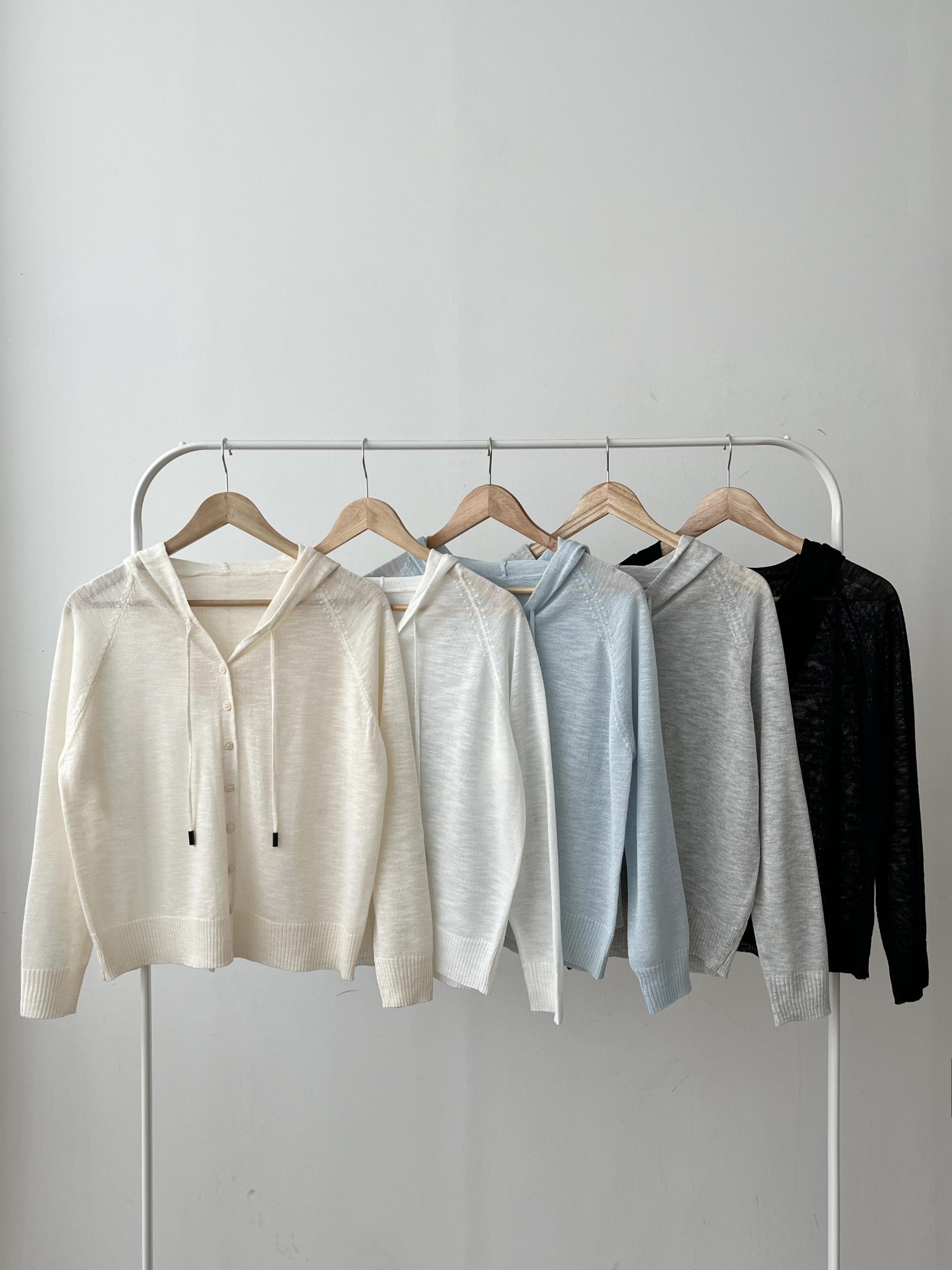 Premium Linen Touch Cardigan - 프리미엄 린넨 터치 가디건