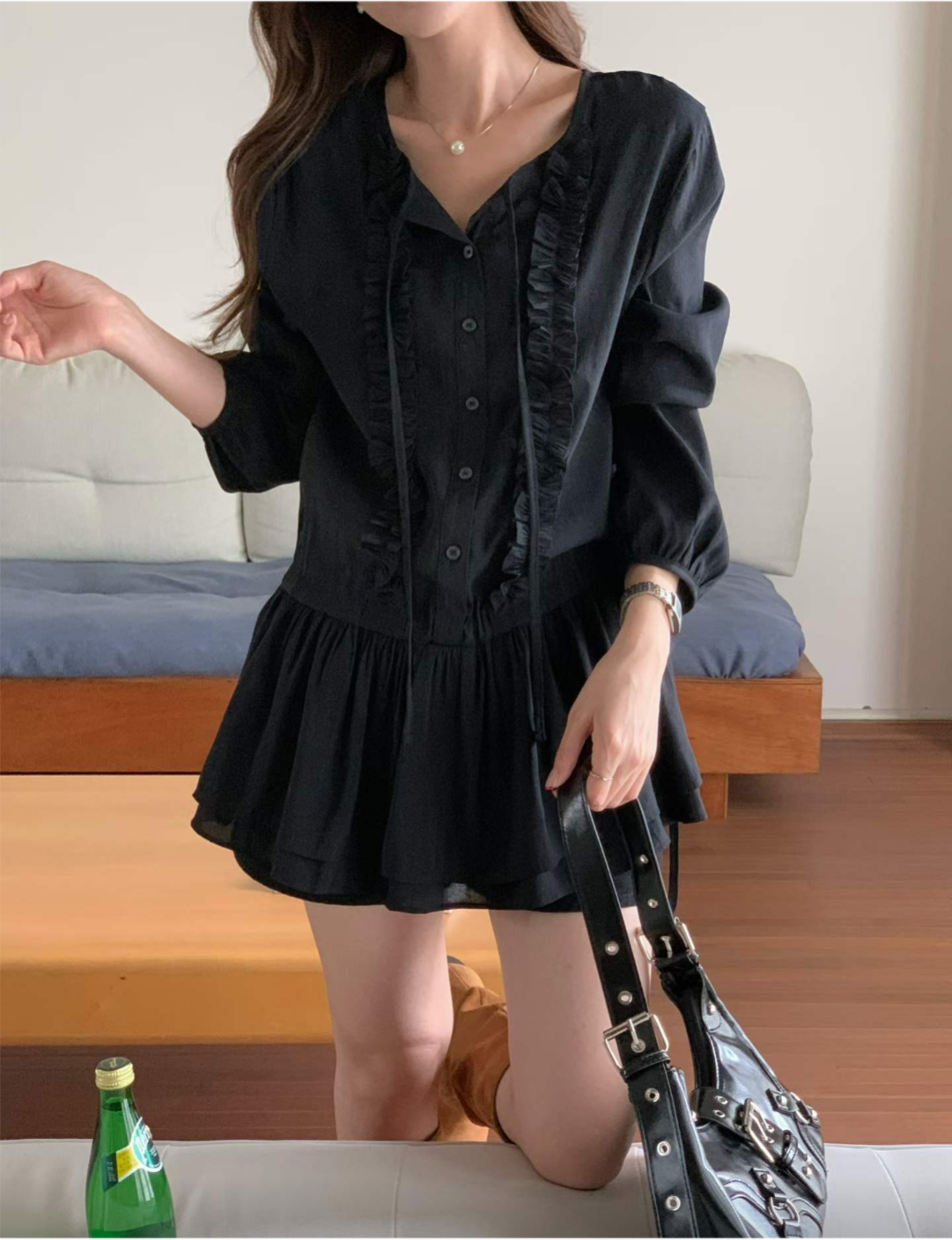 Lovely Ruffle Blouse - 러블리 프릴 블라우스