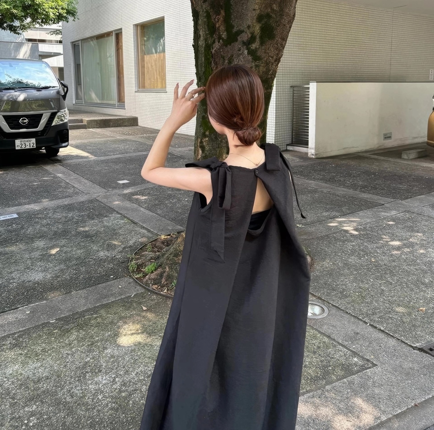 Ribbon Breeze Maxi Dress - 리본 브리즈 맥시 드레스