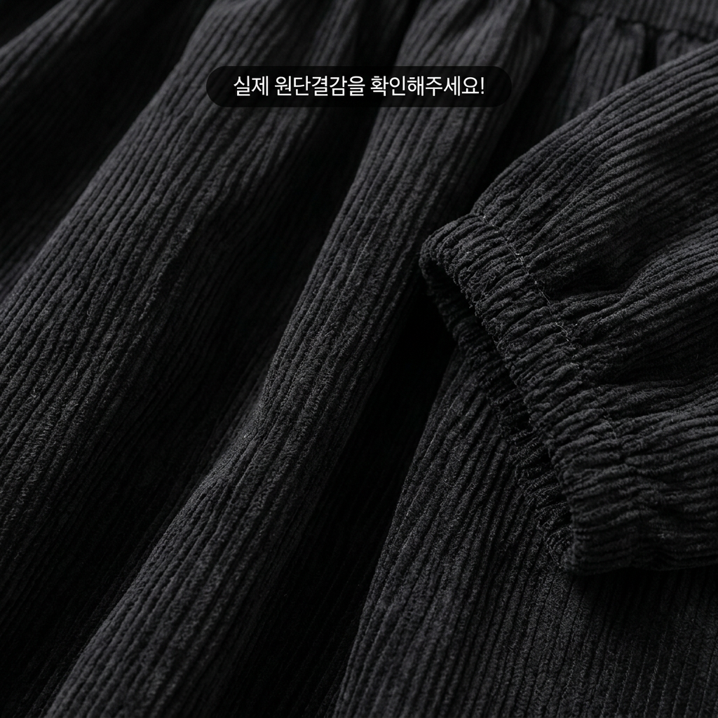 Cordy Puff Maxi Dress - 코듀로이 퍼프 맥시 드레스
