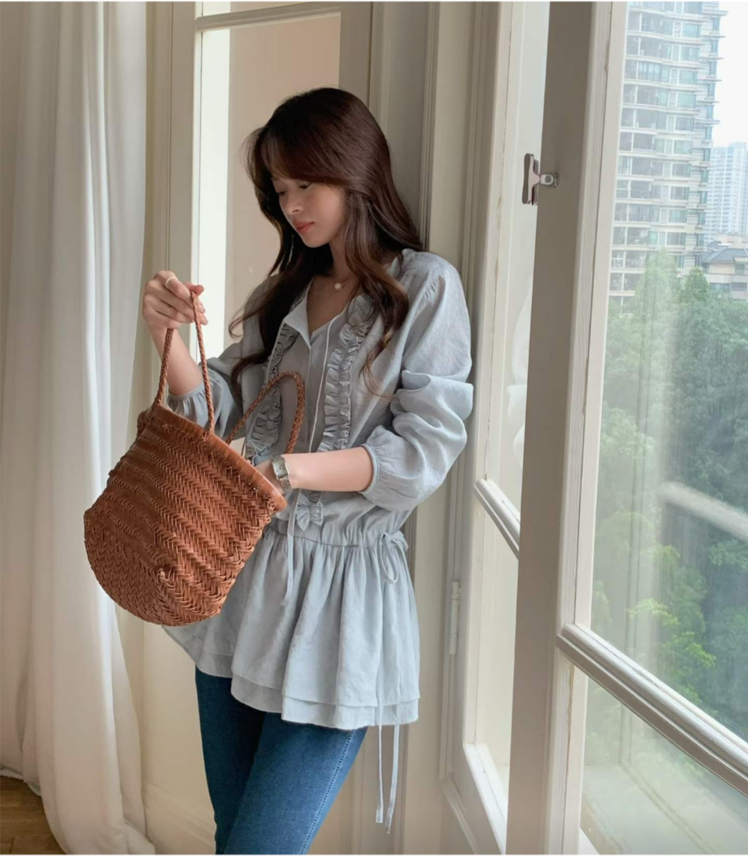 Lovely Ruffle Blouse - 러블리 프릴 블라우스