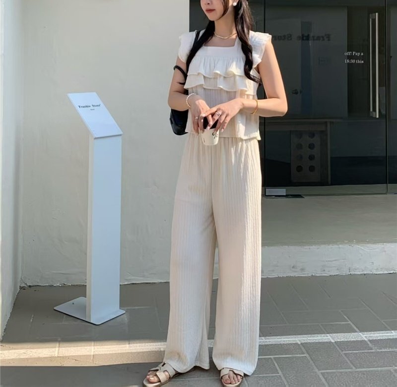 Frill Breeze Two Piece Set - 프릴 브리즈 투피스 세트