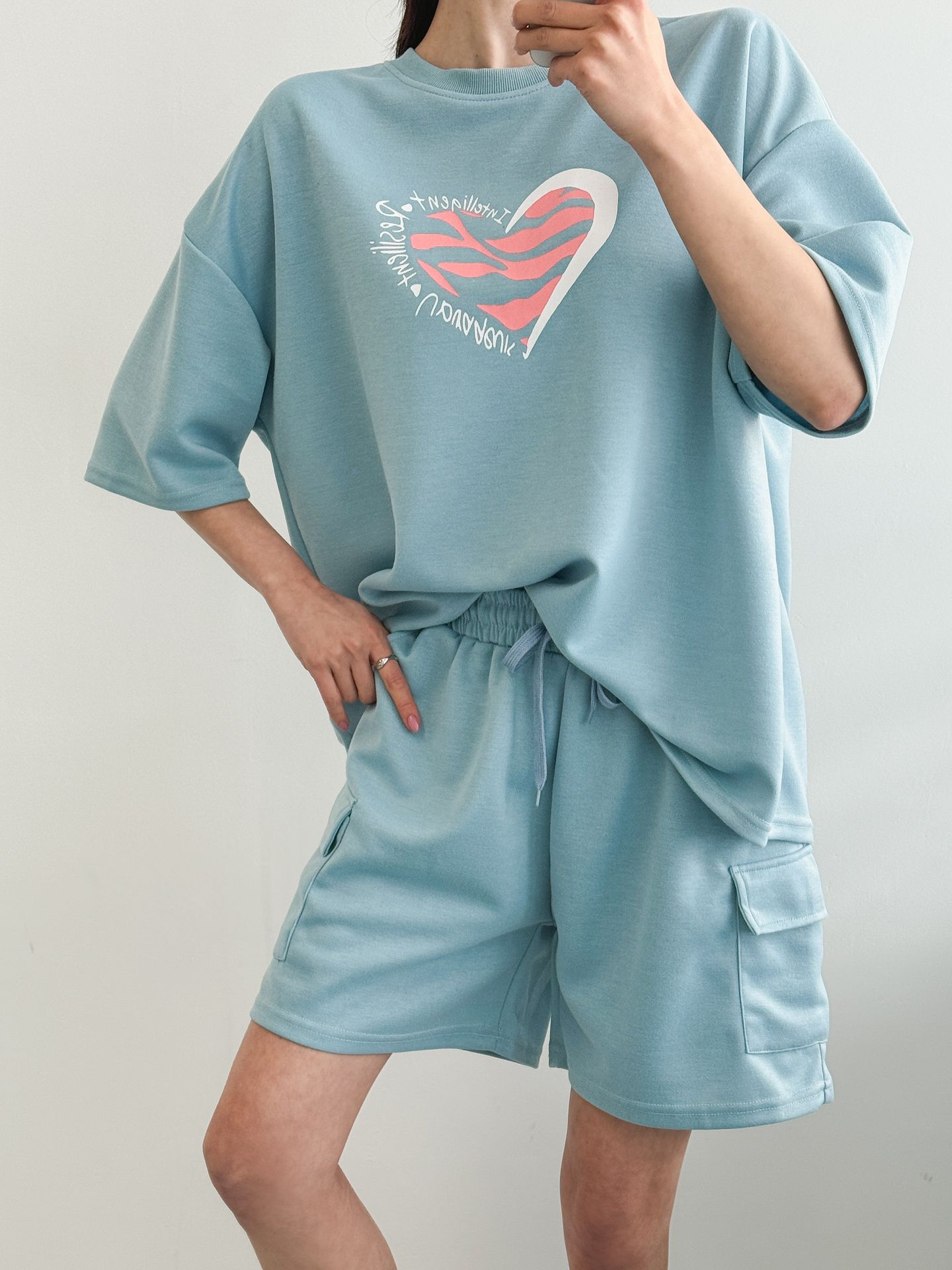 Candy Heart Lounge Set - 캔디 하트 라운지 세트