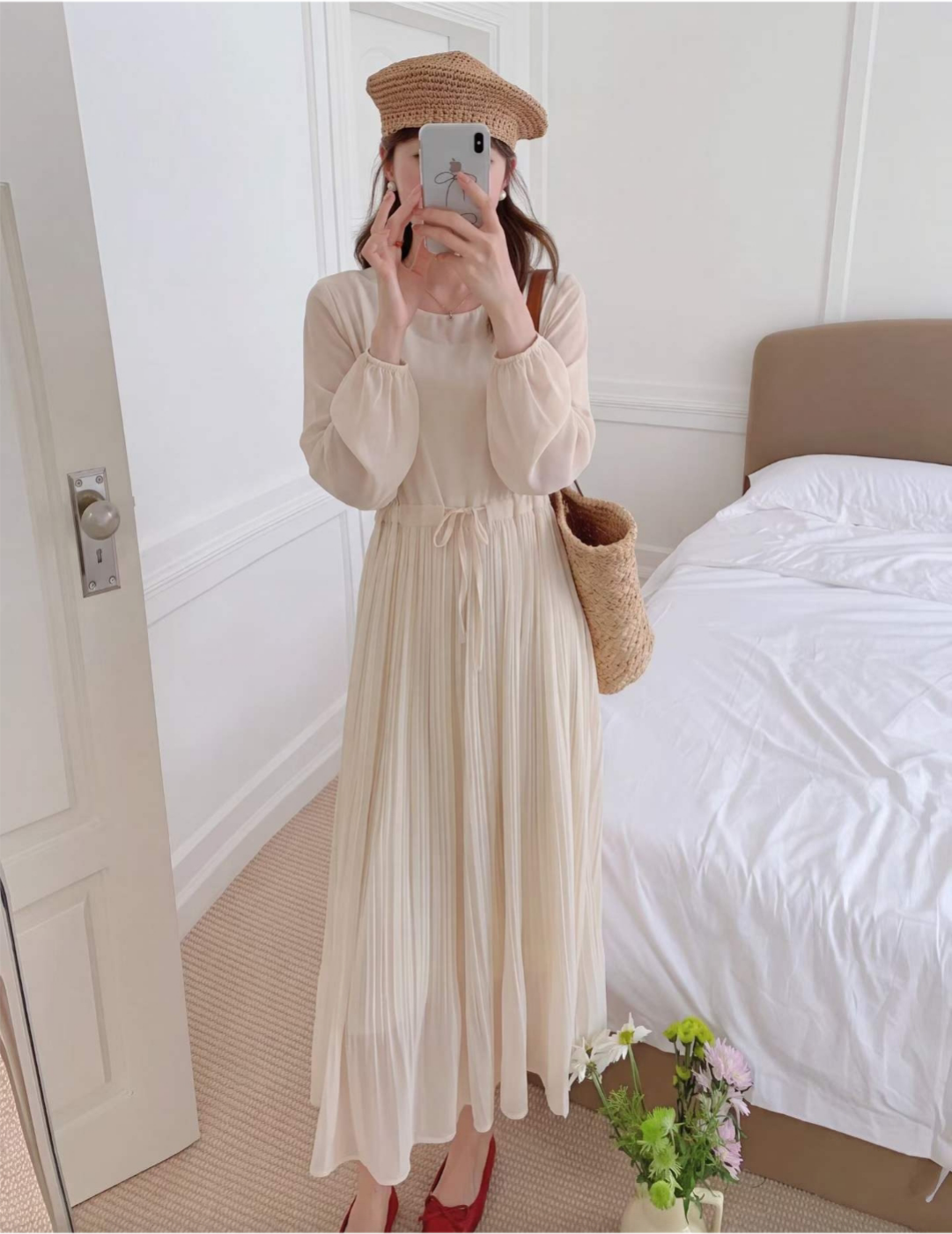 Serene Chiffon Dress - 세린 쉬폰 원피스