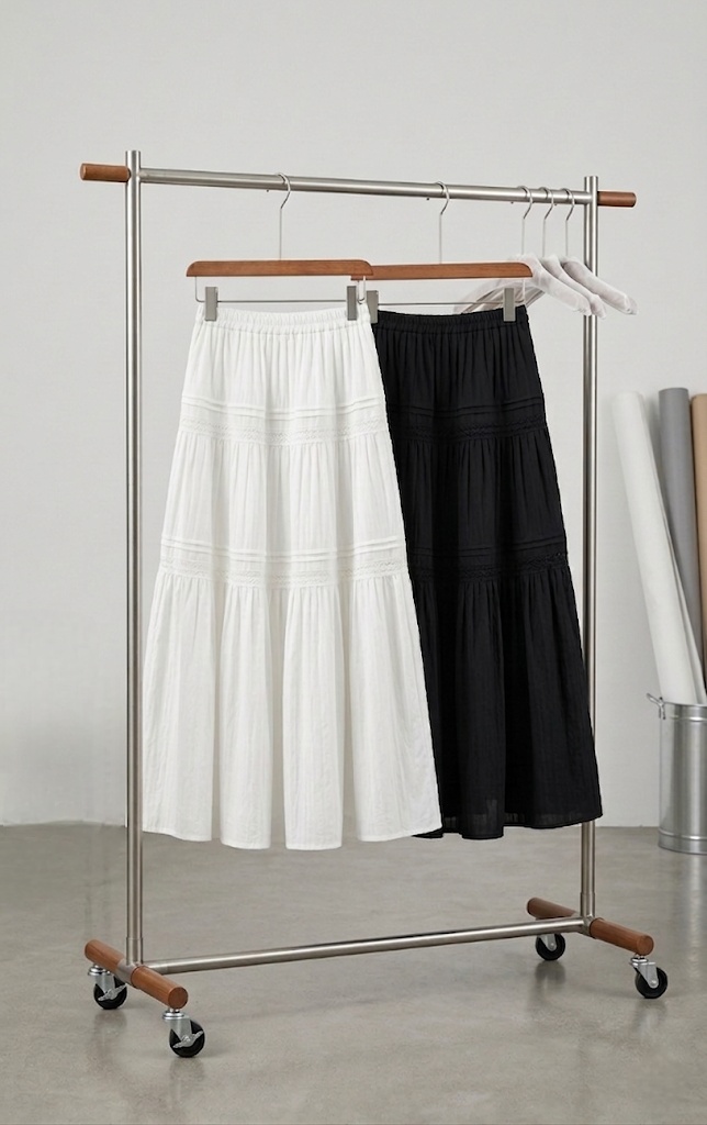 Pure Mood Long Skirt - 퓨어 무드 롱 스커트