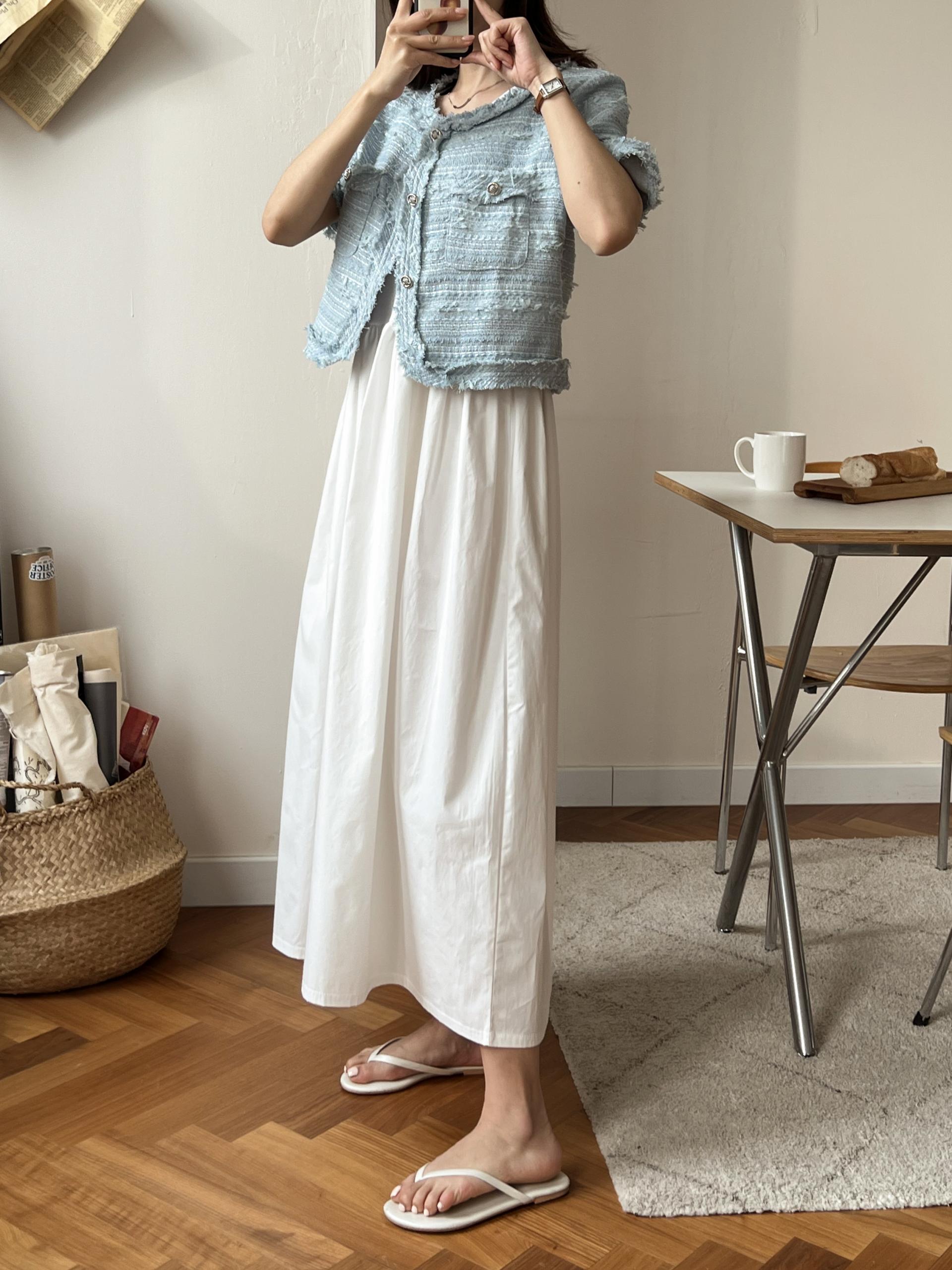 Simple Grace A-Line Maxi Dress - 심플 그레이스 A라인 맥시 원피스