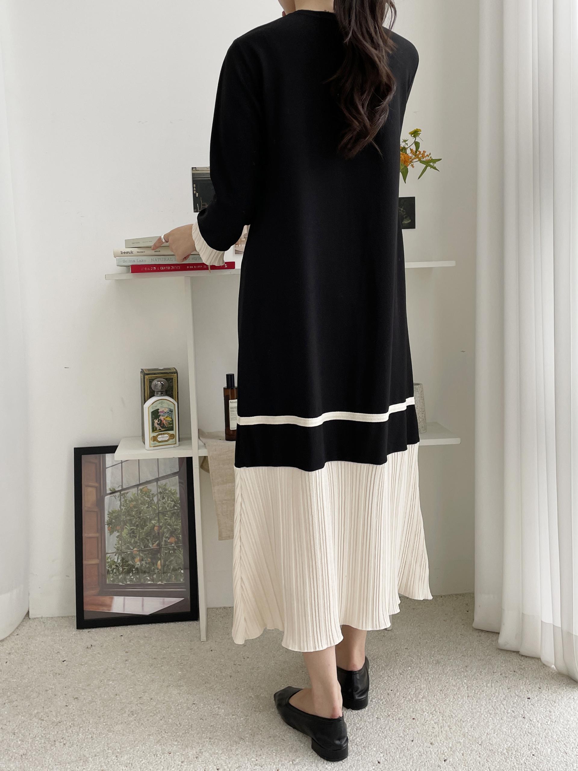 Classic Layered Dress - 클래식 레이어드 원피스