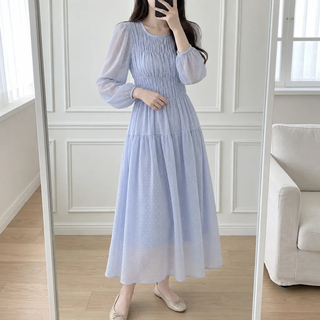 Mellow Dot Dress - 멜로우 도트 원피스
