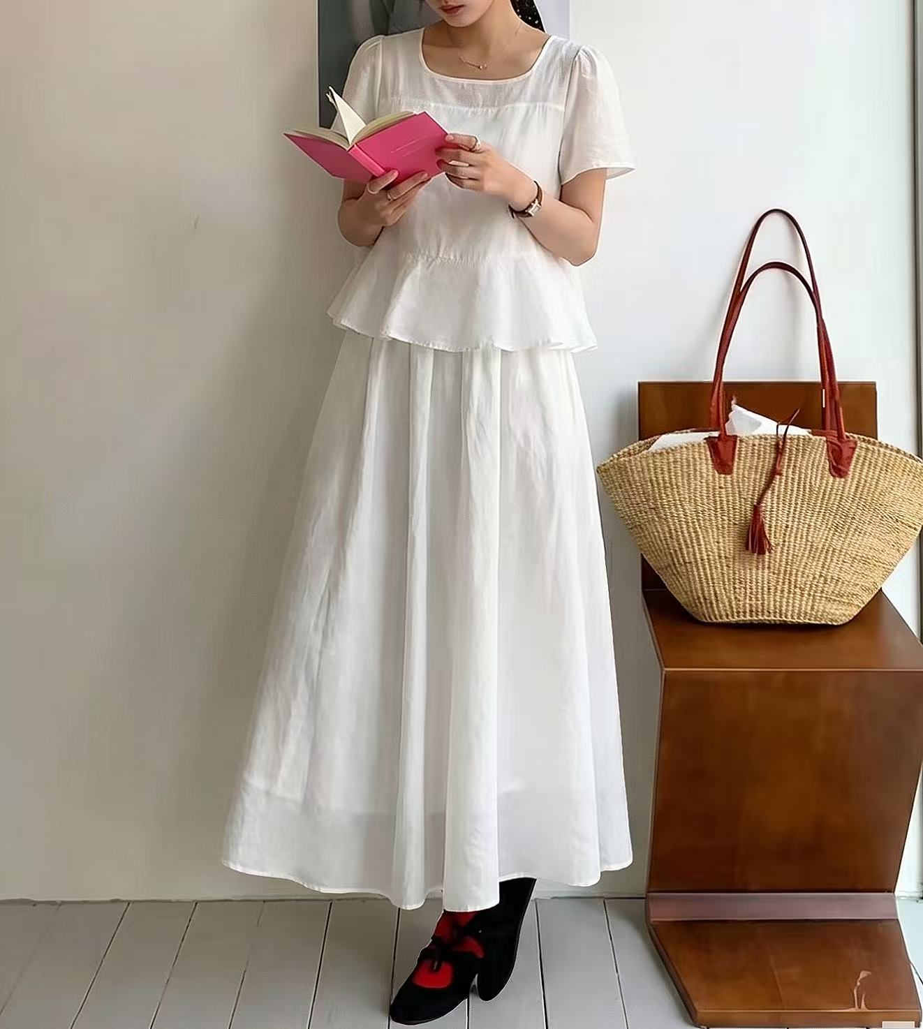Soft Breeze Two Piece Set - 소프트 브리즈 투피스 세트