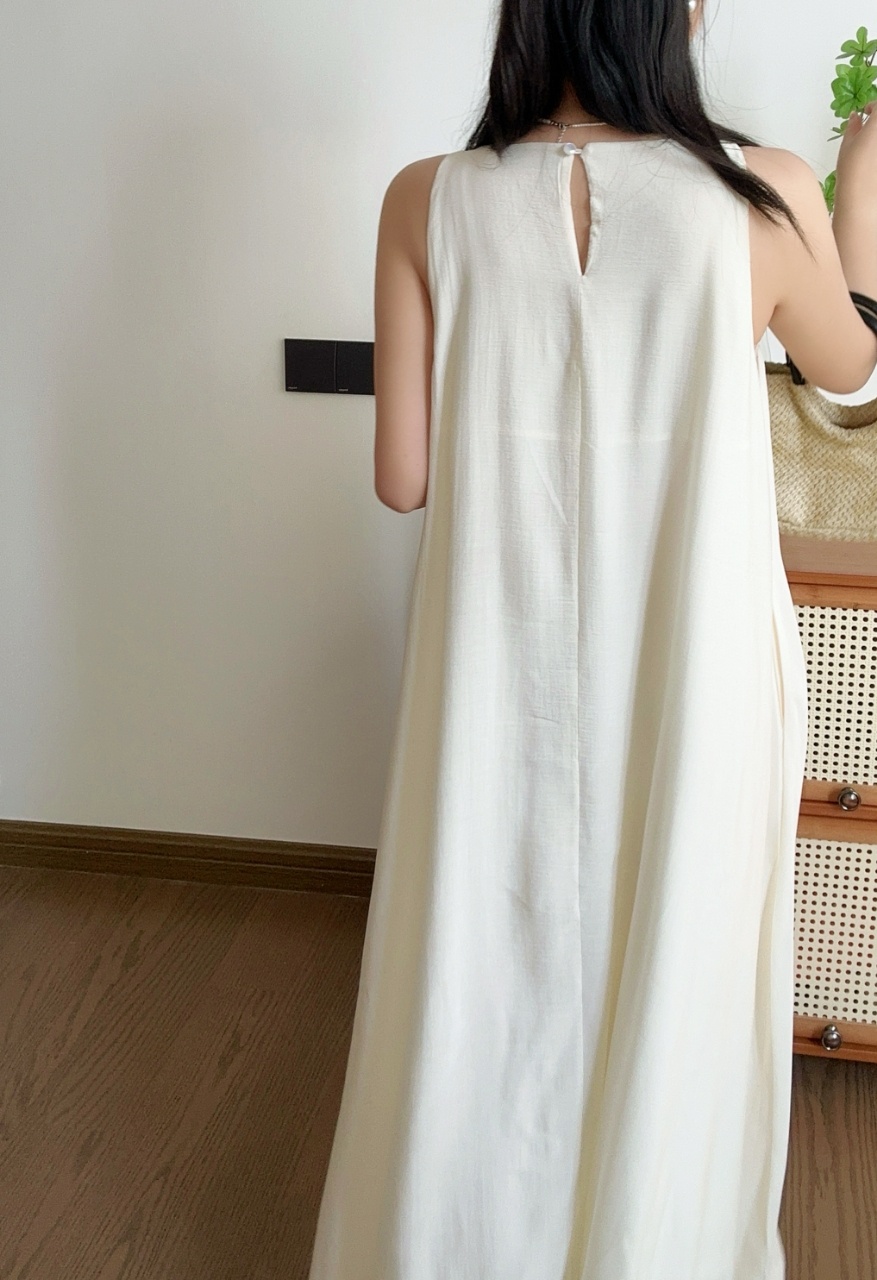 Relax Fit Airy Maxi Dress - 릴랙스 핏 에어리 맥시 드레스
