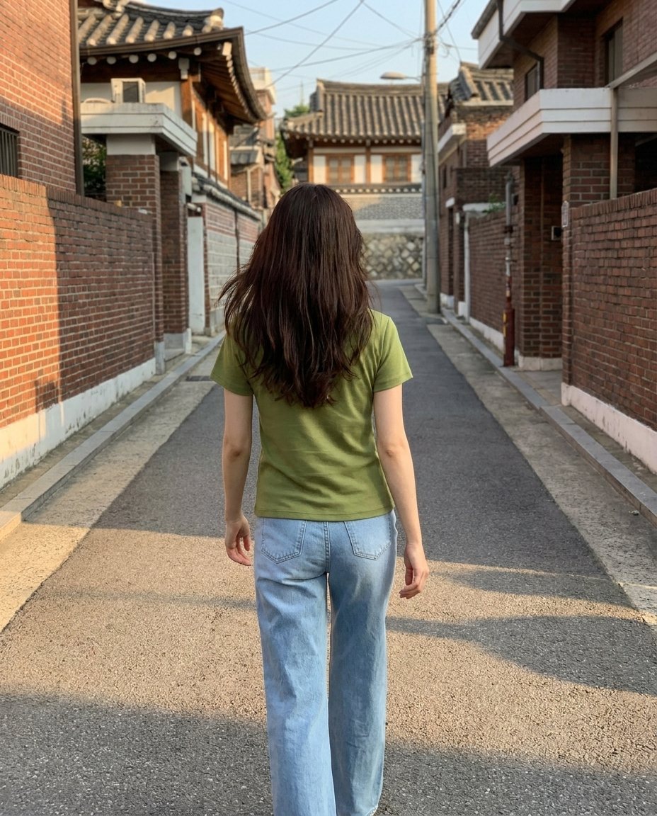 Modern Basic Slim Tee-모던 베이직 슬림 티