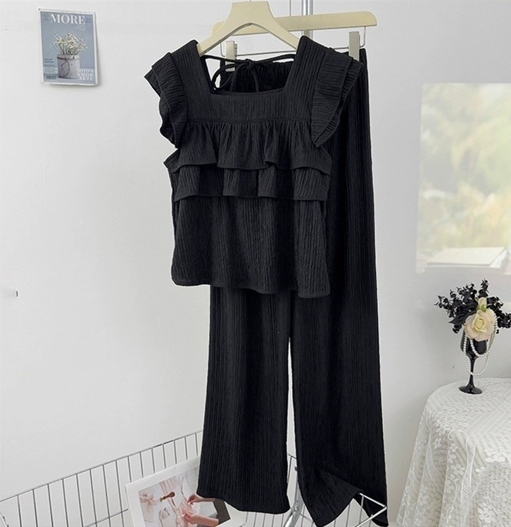 Frill Breeze Two Piece Set - 프릴 브리즈 투피스 세트
