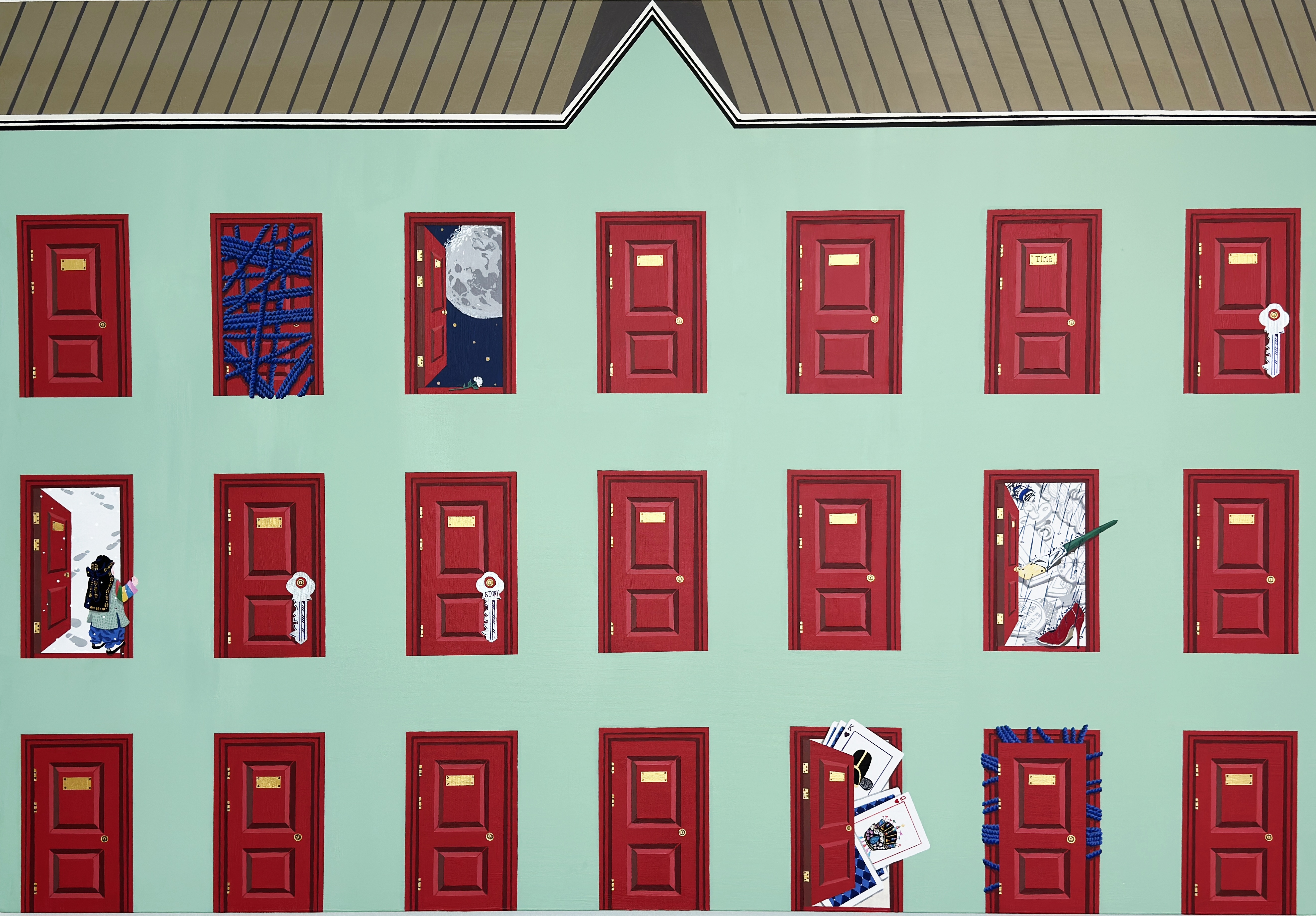 [전유리] Story, 89.4x130.3cm, Acrylic on canvas, 2026