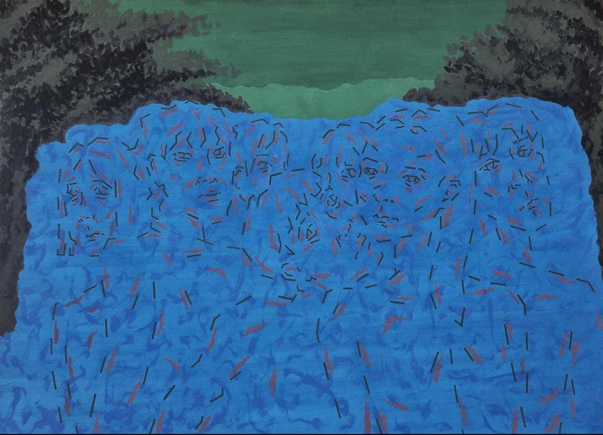 [전유리] In the kitchen_72.7x50cm, Acrylic on canvas, 2026