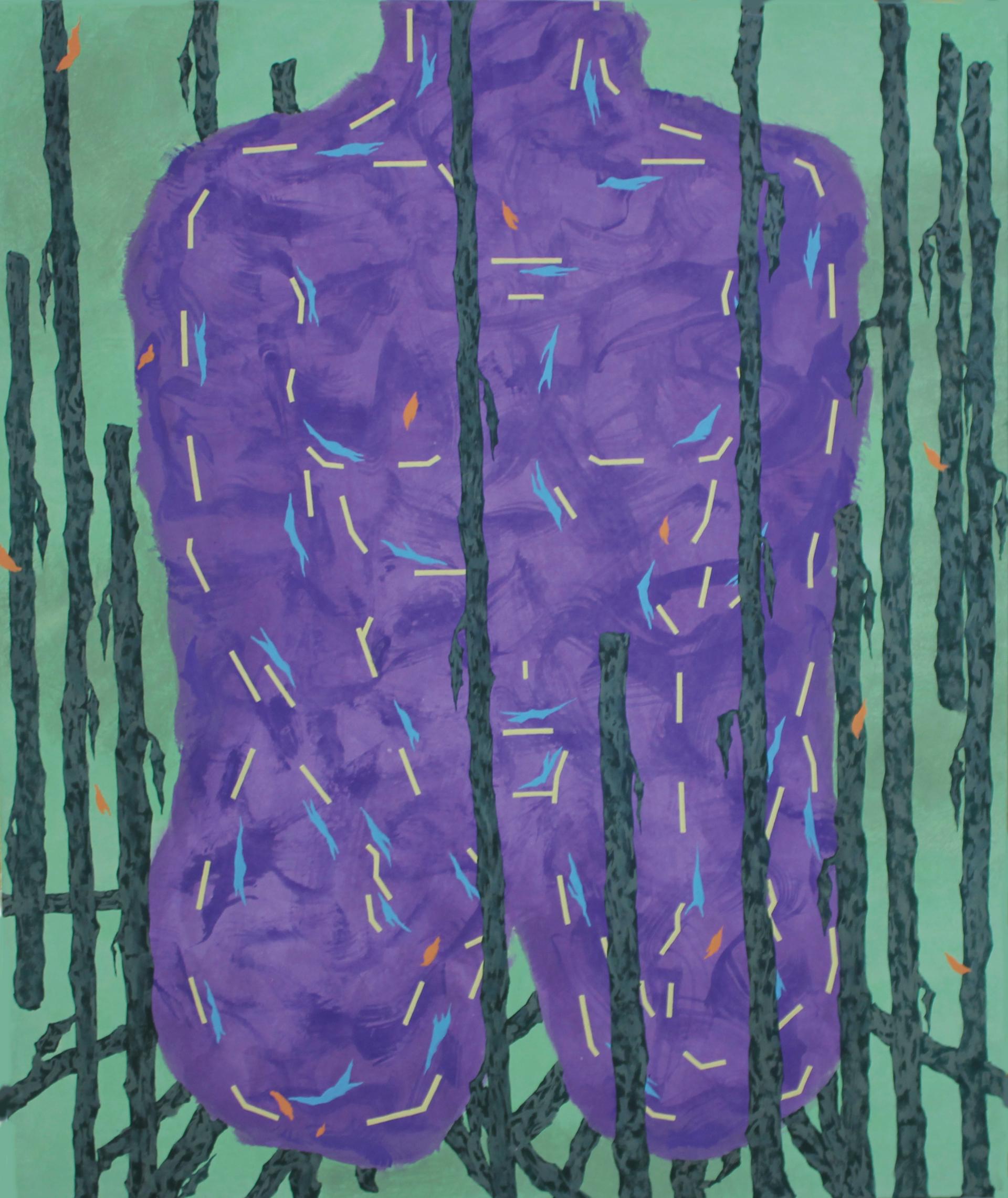 [전유리] In the kitchen_72.7x50cm, Acrylic on canvas, 2026