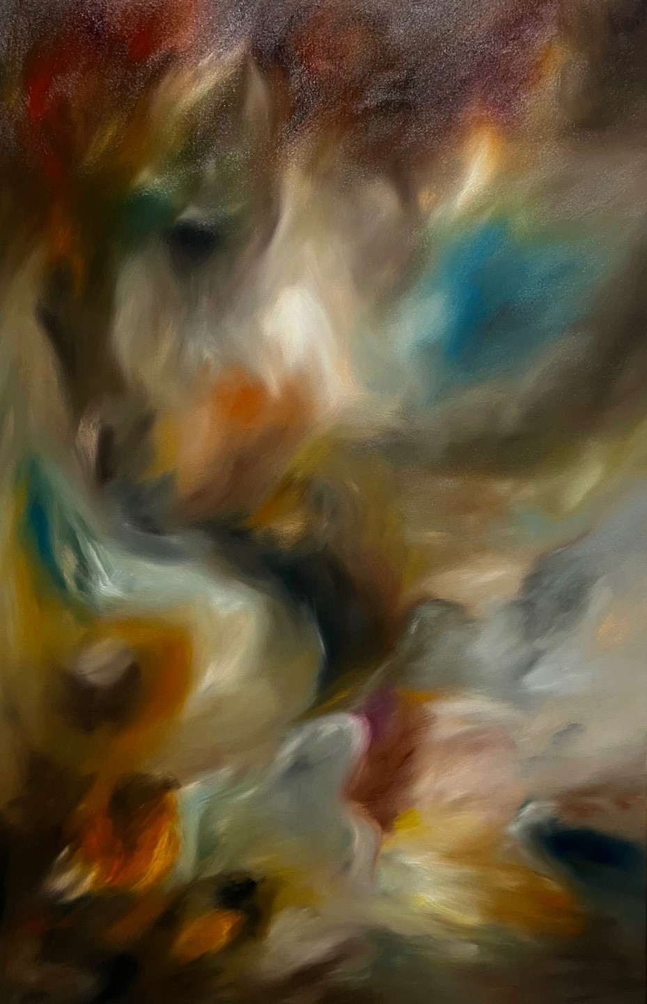 [한수연] Redemptio 3, 100x65.1cm, 캔버스 위 유화, 2024