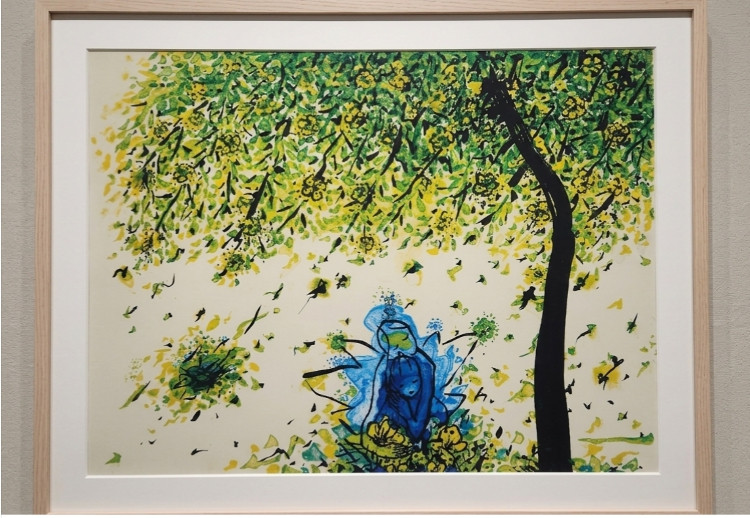 [전후연] LOVE (green), 37.4X52.0 cm, 2022