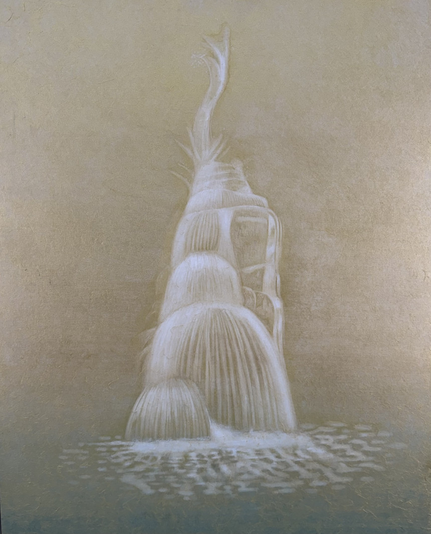 [조민지] 60.6x50.5cm, 한지에 채색