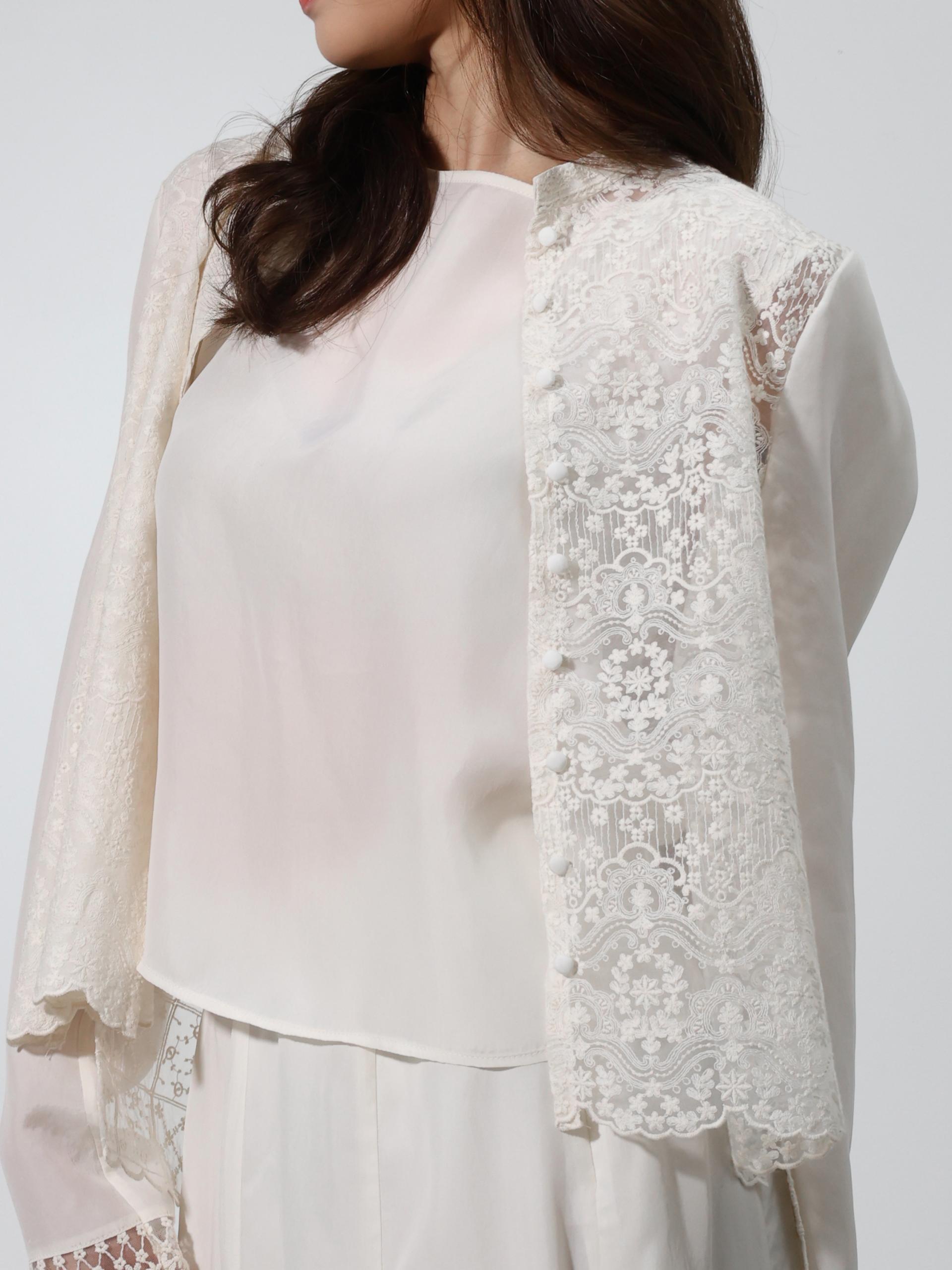 Poet Lace Blouse ( 포엣 레이스 블라우스 )