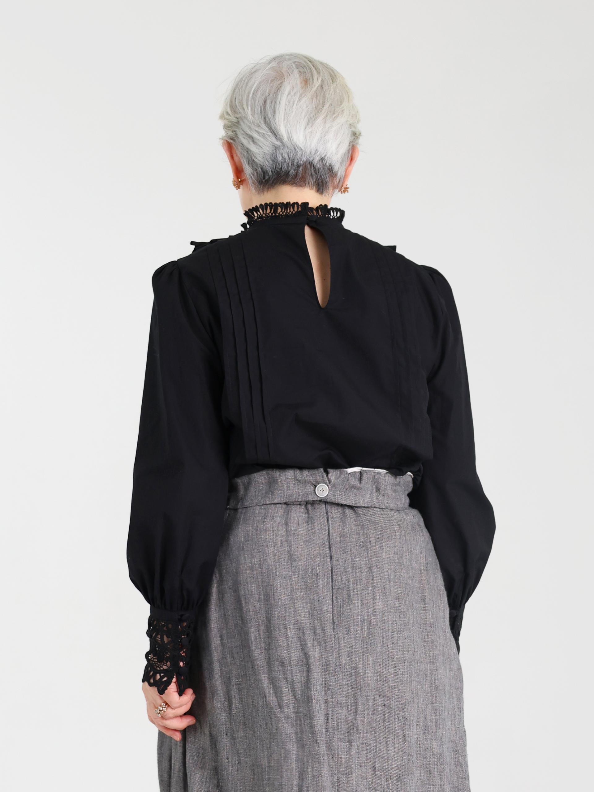 Lace Elle Blouse (레이스 엘르 블라우스) 2색