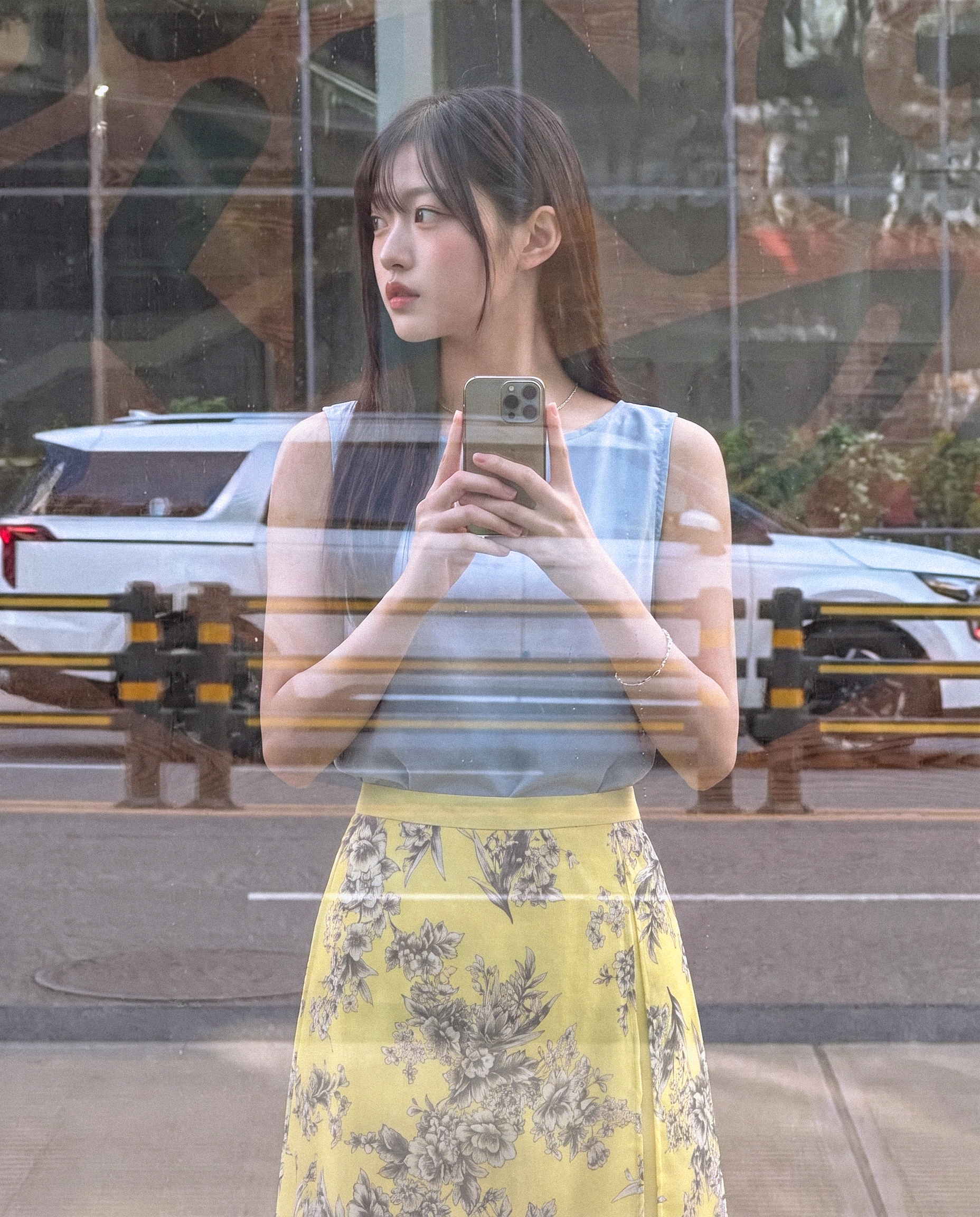 자르뎅 레이어 스커트