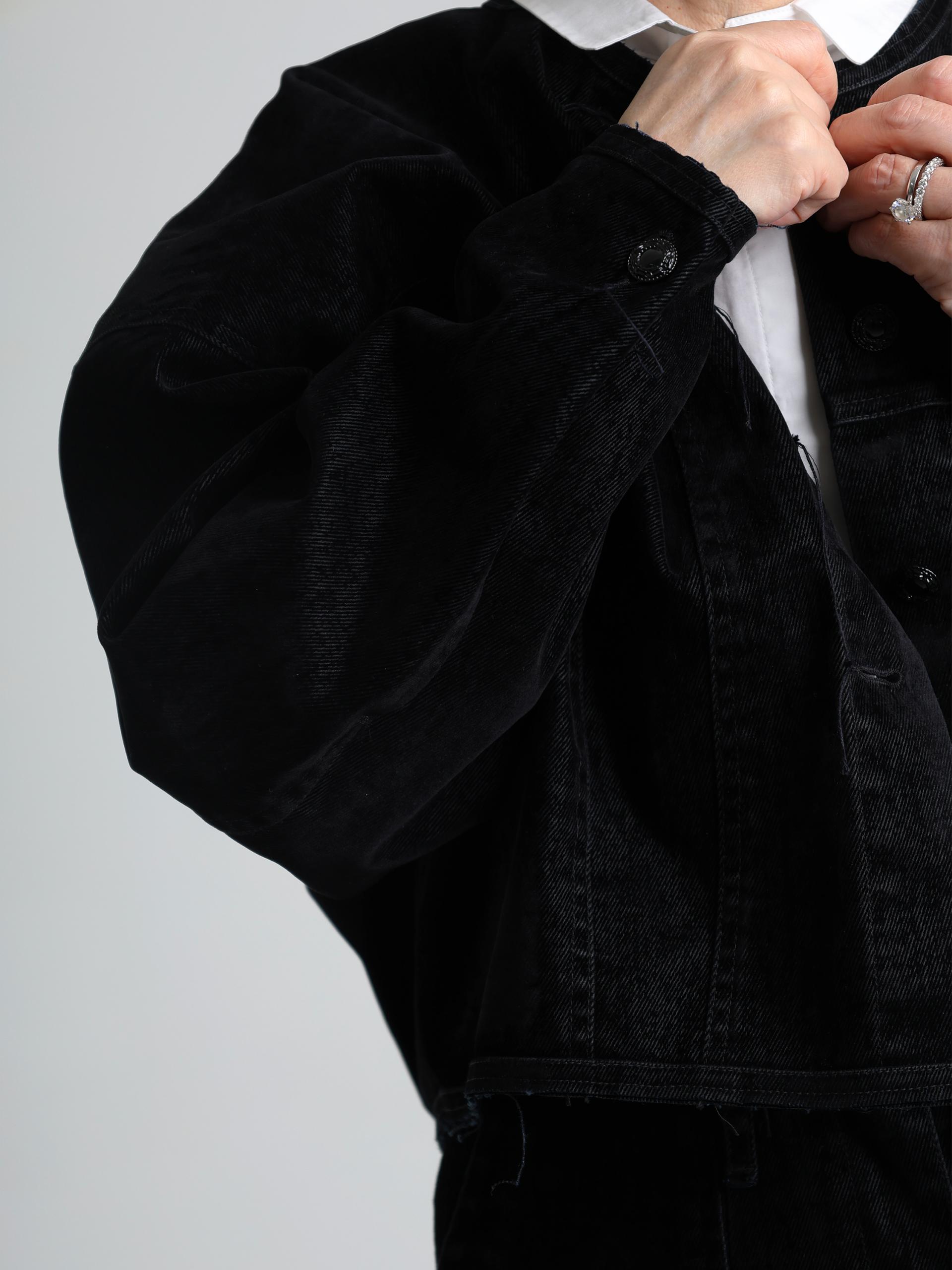 Vintage Air Jacket — Velvet Denim Ver. (빈티지 에어 자켓 · 벨벳진)