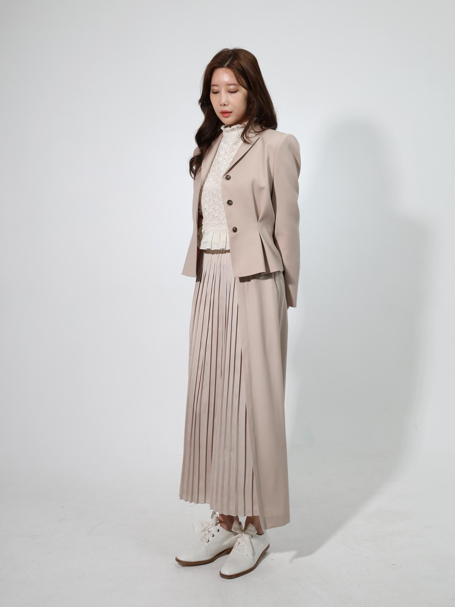 Charmant Pleats Jacket (샤르망 플리츠 자켓)