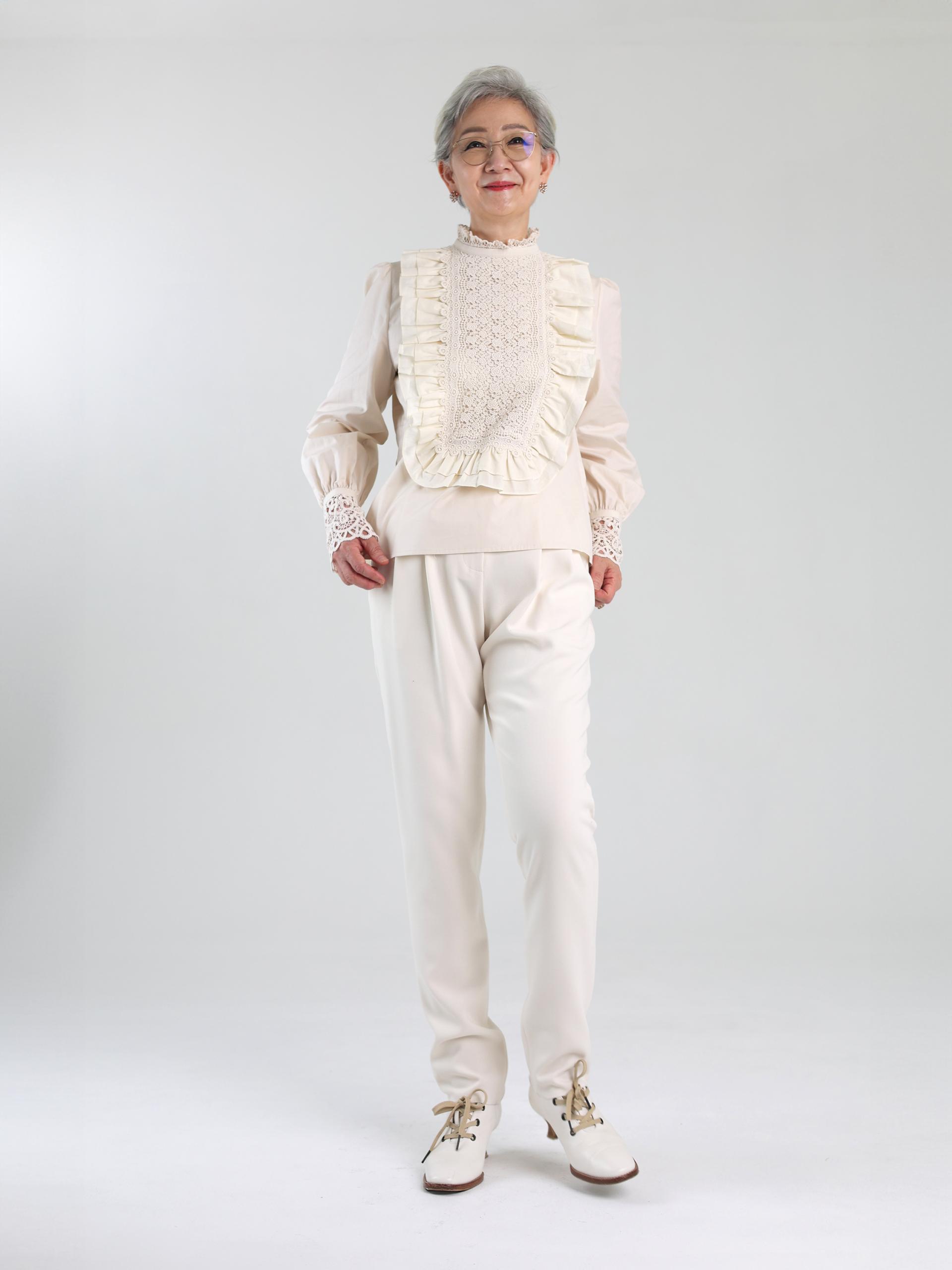 Lace Elle Blouse (레이스 엘르 블라우스) 2색
