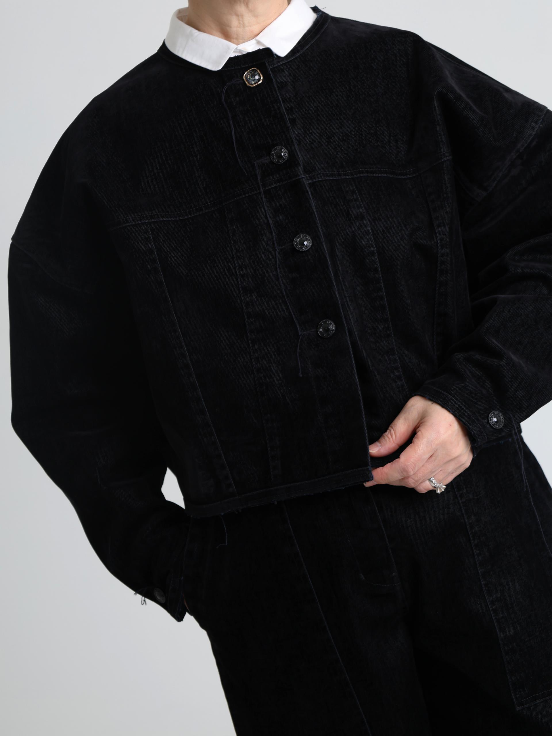 Vintage Air Jacket — Velvet Denim Ver. (빈티지 에어 자켓 · 벨벳진)