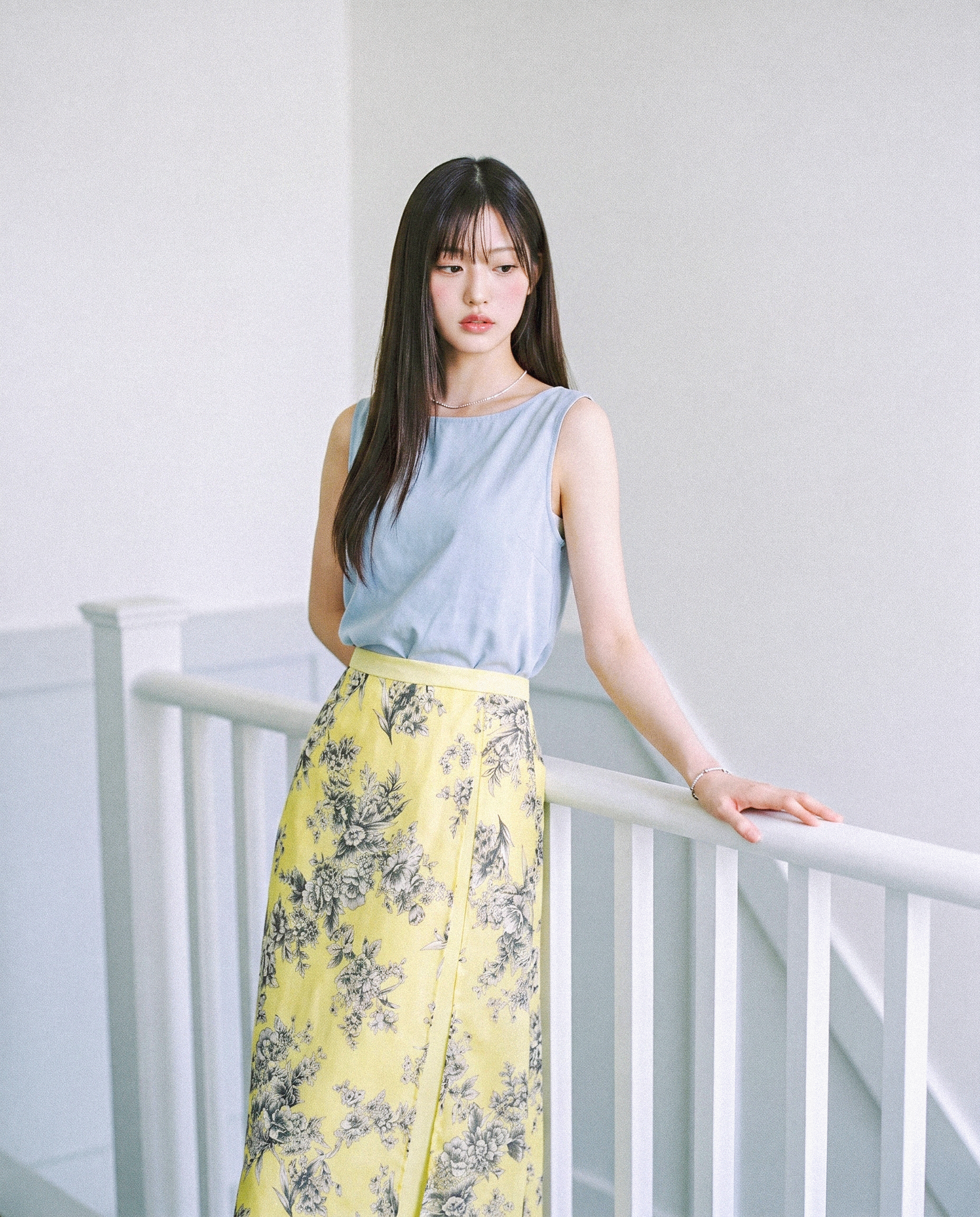 자르뎅 레이어 스커트