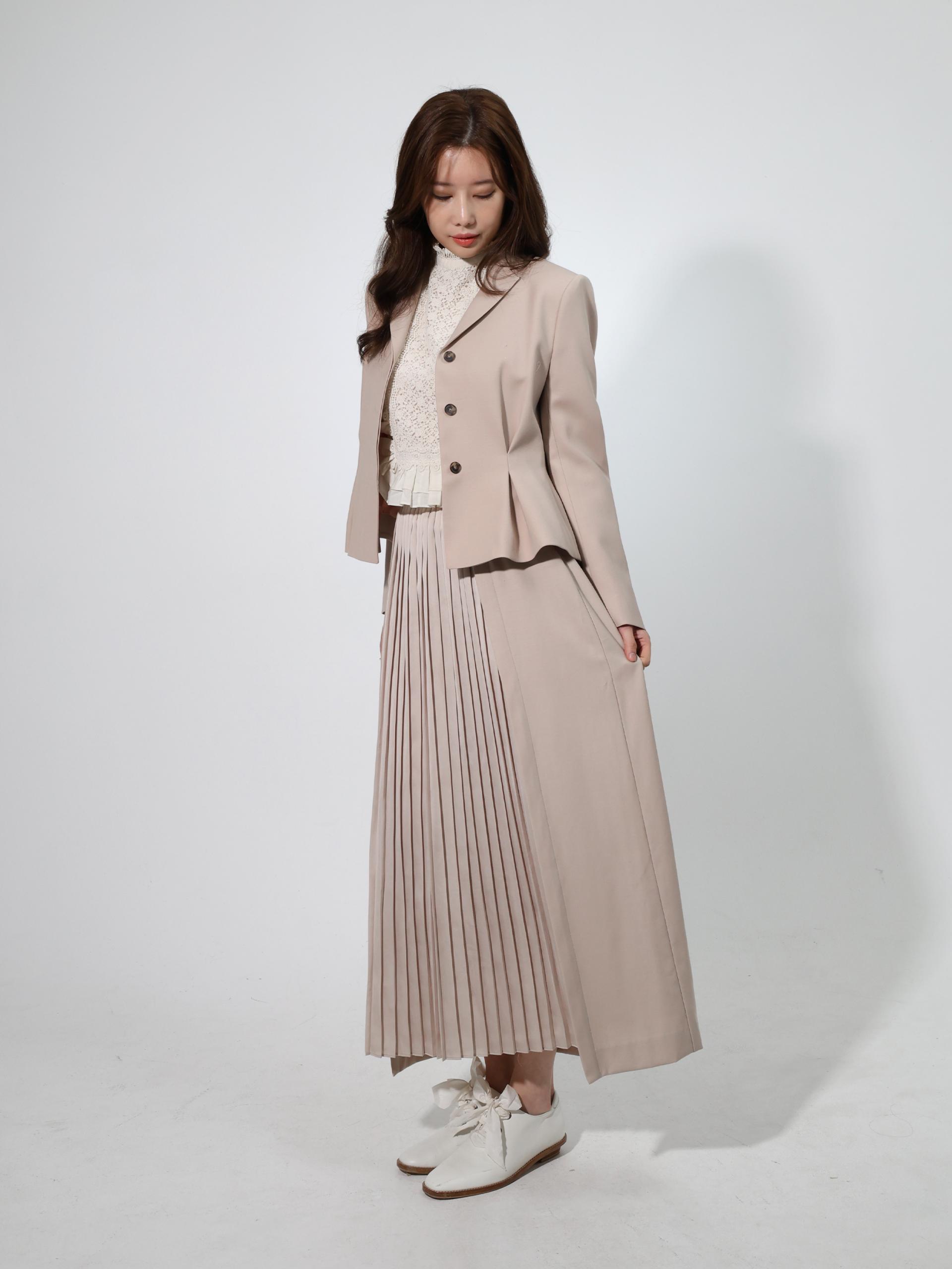 Charmant Pleats Jacket (샤르망 플리츠 자켓)