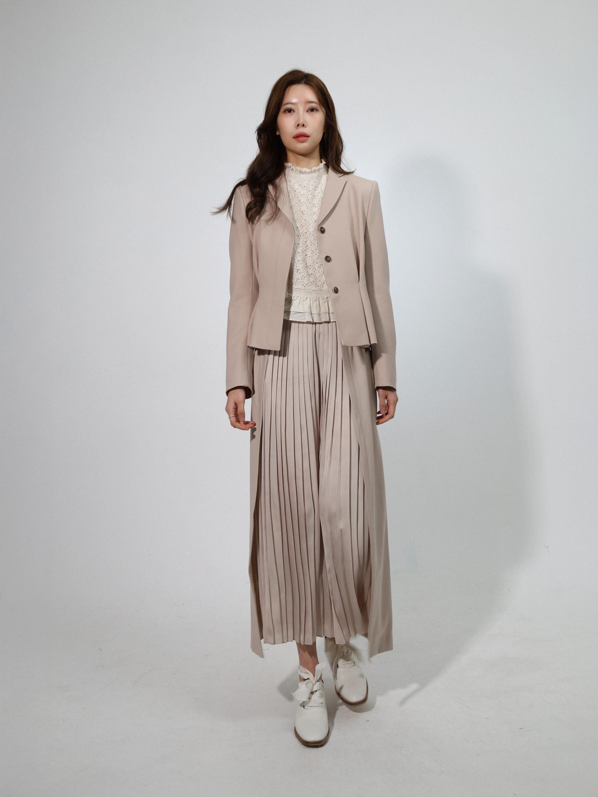 Charmant Pleats Jacket (샤르망 플리츠 자켓)