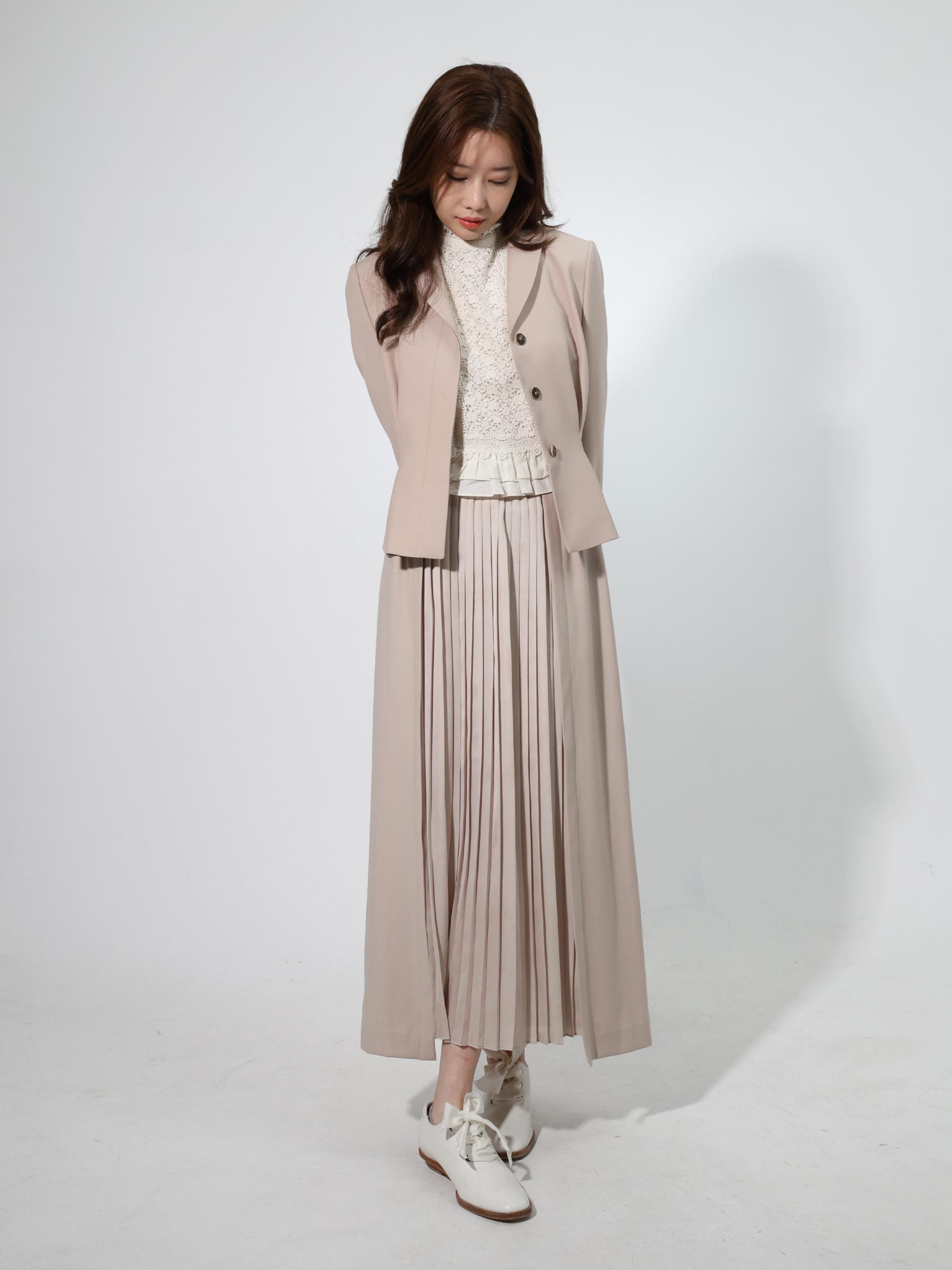 Charmant Pleats Jacket (샤르망 플리츠 자켓)