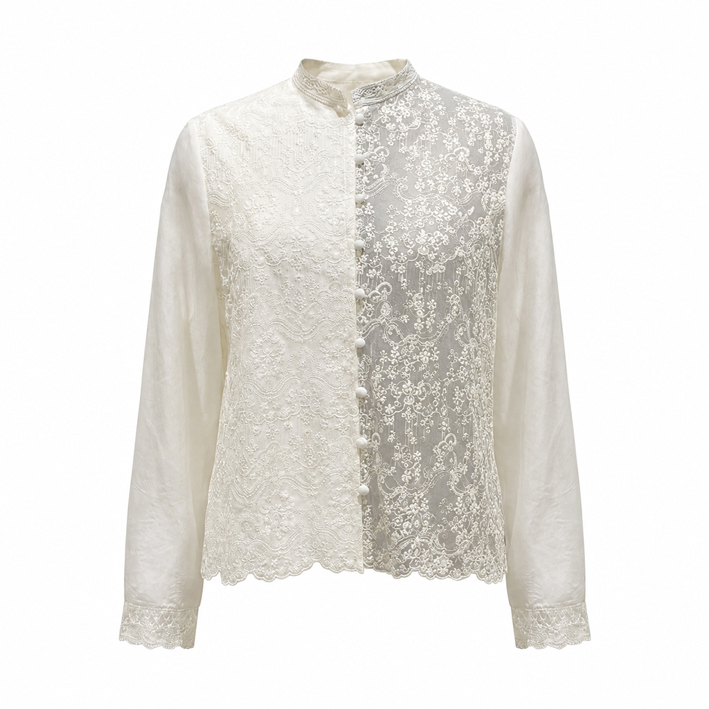 Poet Lace Blouse ( 포엣 레이스 블라우스 )