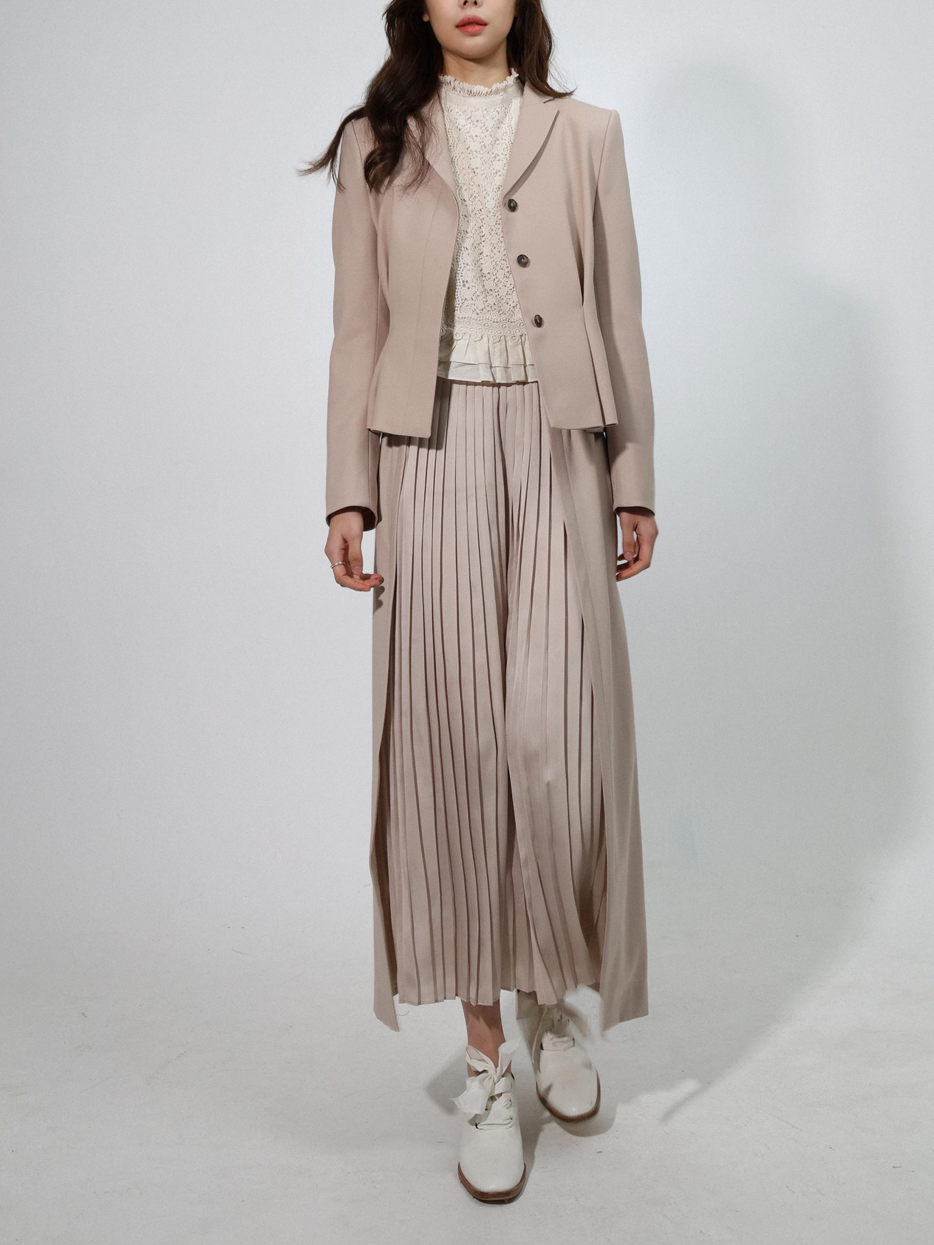 Charmant Pleats Jacket (샤르망 플리츠 자켓)