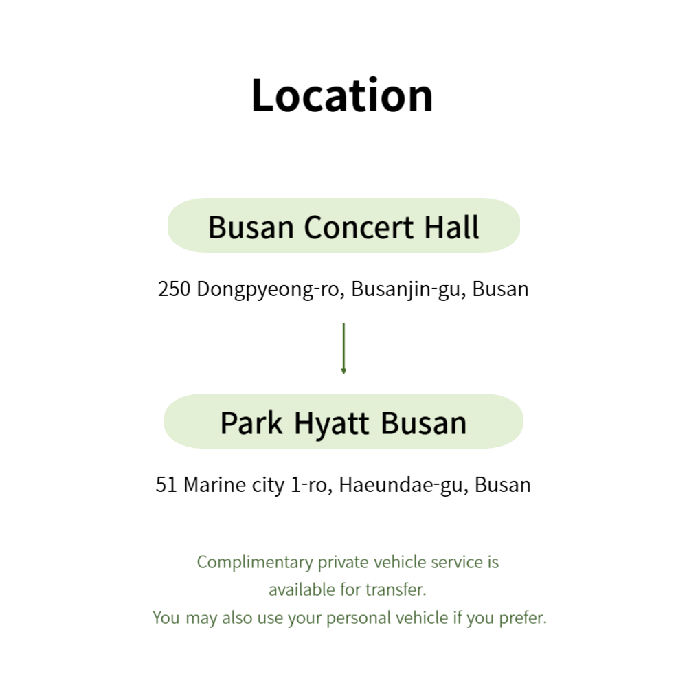 (Busan Classic Ritual) Luxury Suite Stay