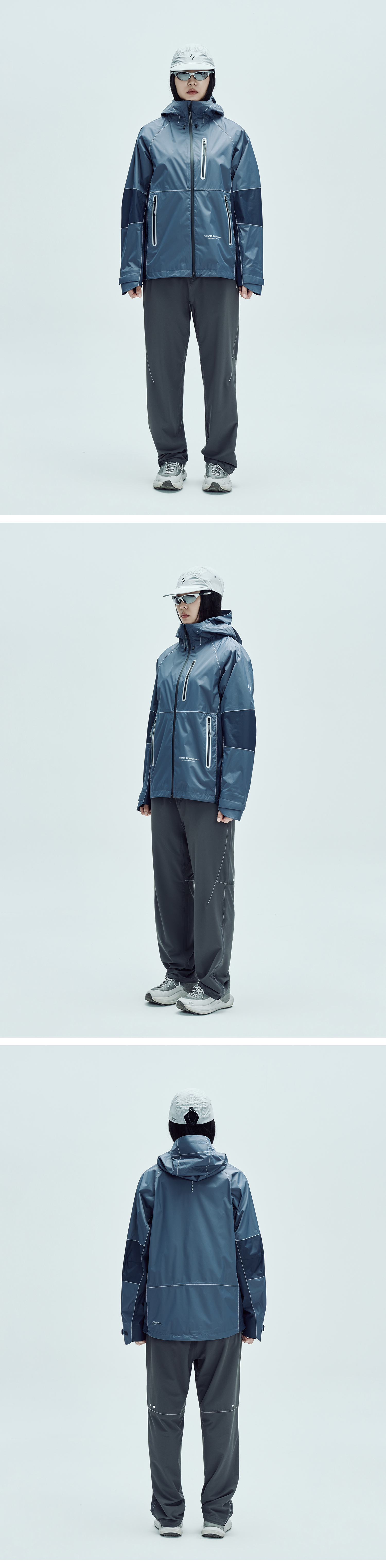 Mistral Pertex Shell Jacket Grayish Blue
