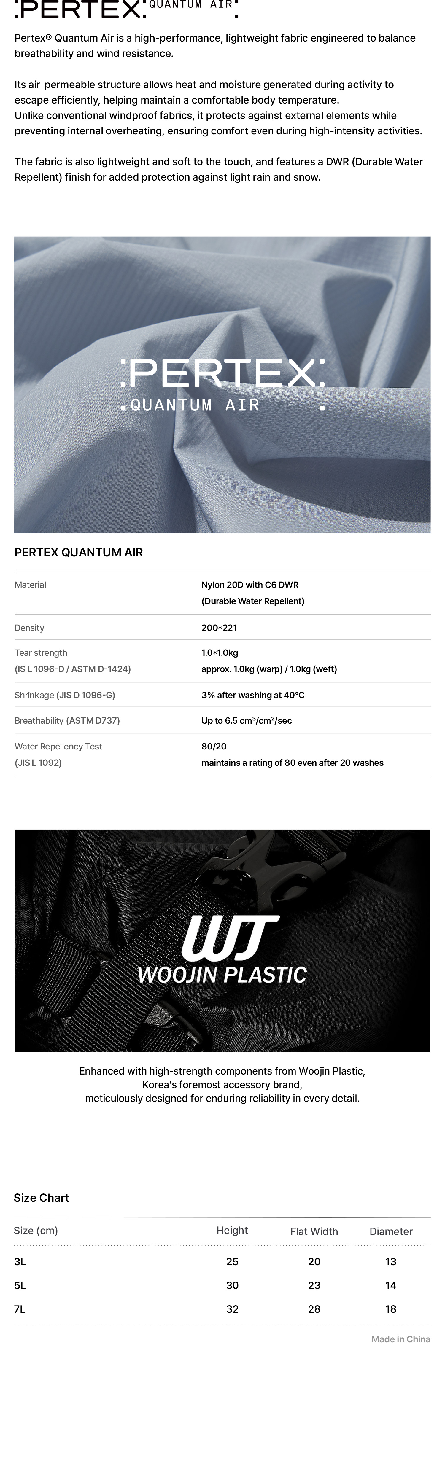 Pertex Stuff Bag Sky Blue