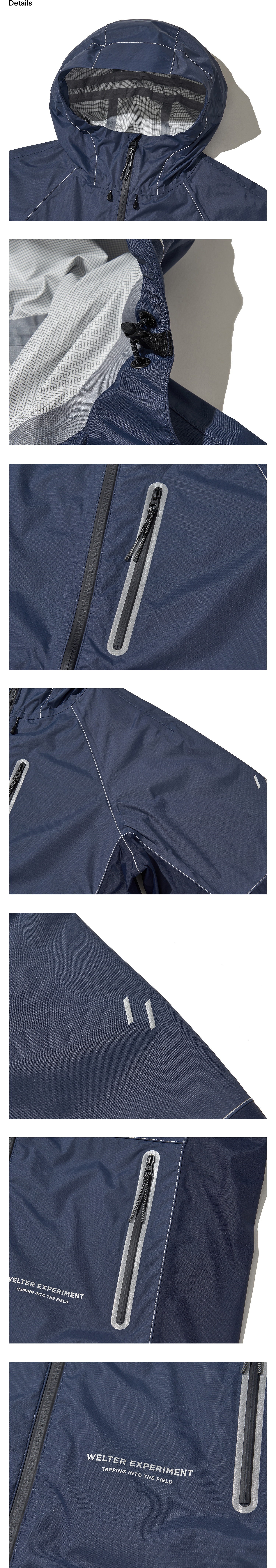 Mistral Pertex Shell Jacket Grayish Blue