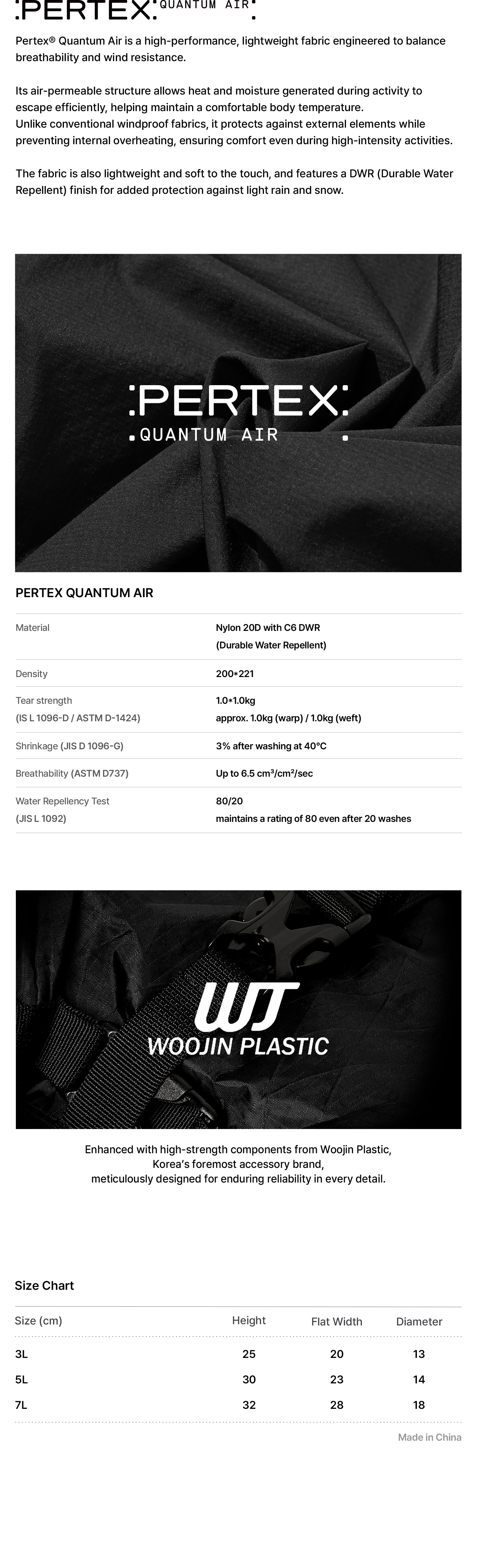 Pertex Stuff Bag Black