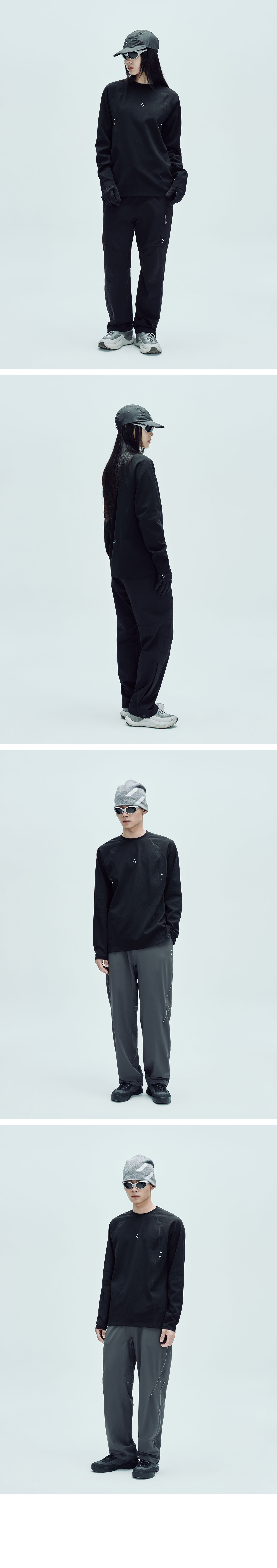 Streamline Long Sleeve T-shirt Black
